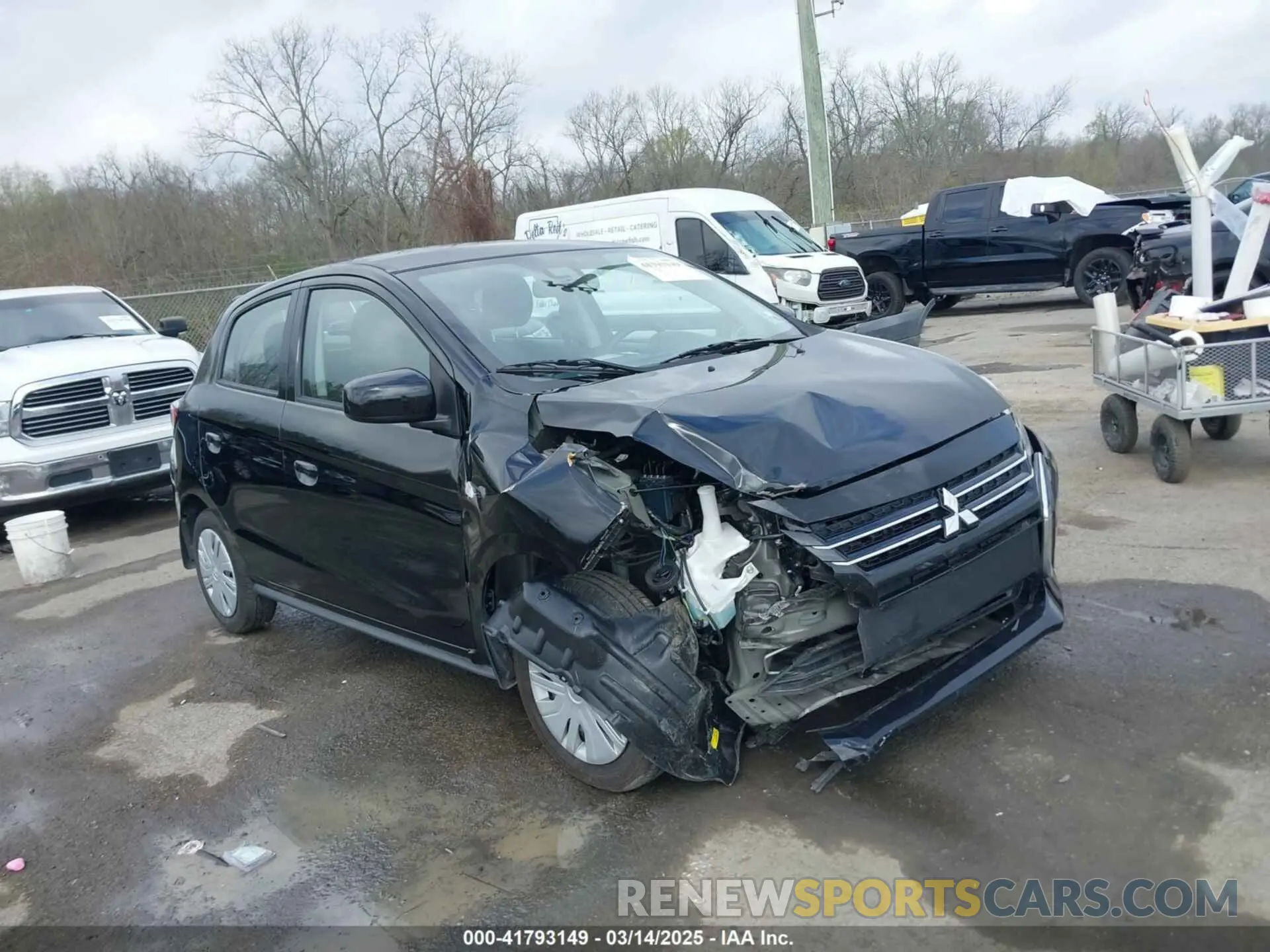 1 fotografías del automóvil dañado ML32AUHJ5RH013628 MITSUBISHI MIRAGE 2024
