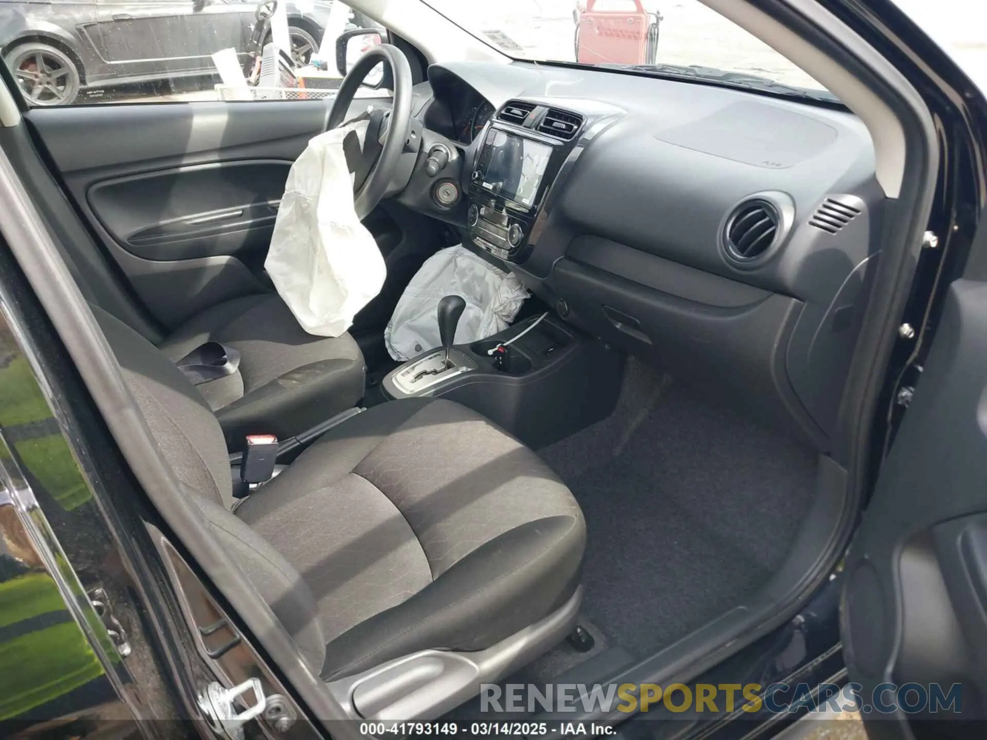 5 fotografías del automóvil dañado ML32AUHJ5RH013628 MITSUBISHI MIRAGE 2024