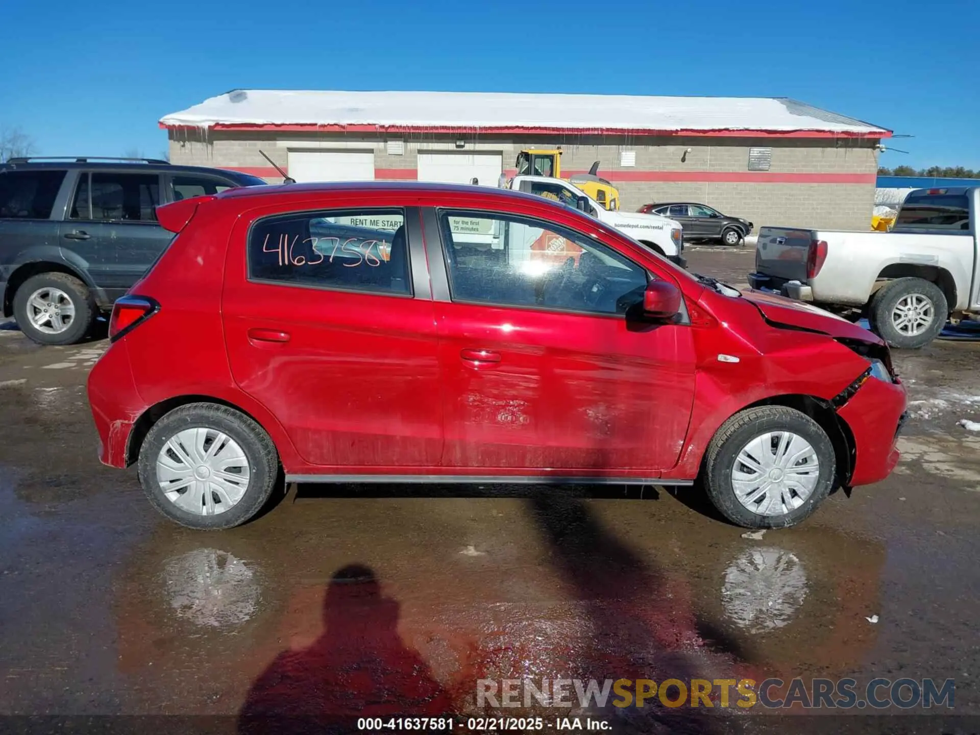 13 fotografías del automóvil dañado ML32AUHJ5RH020790 MITSUBISHI MIRAGE 2024