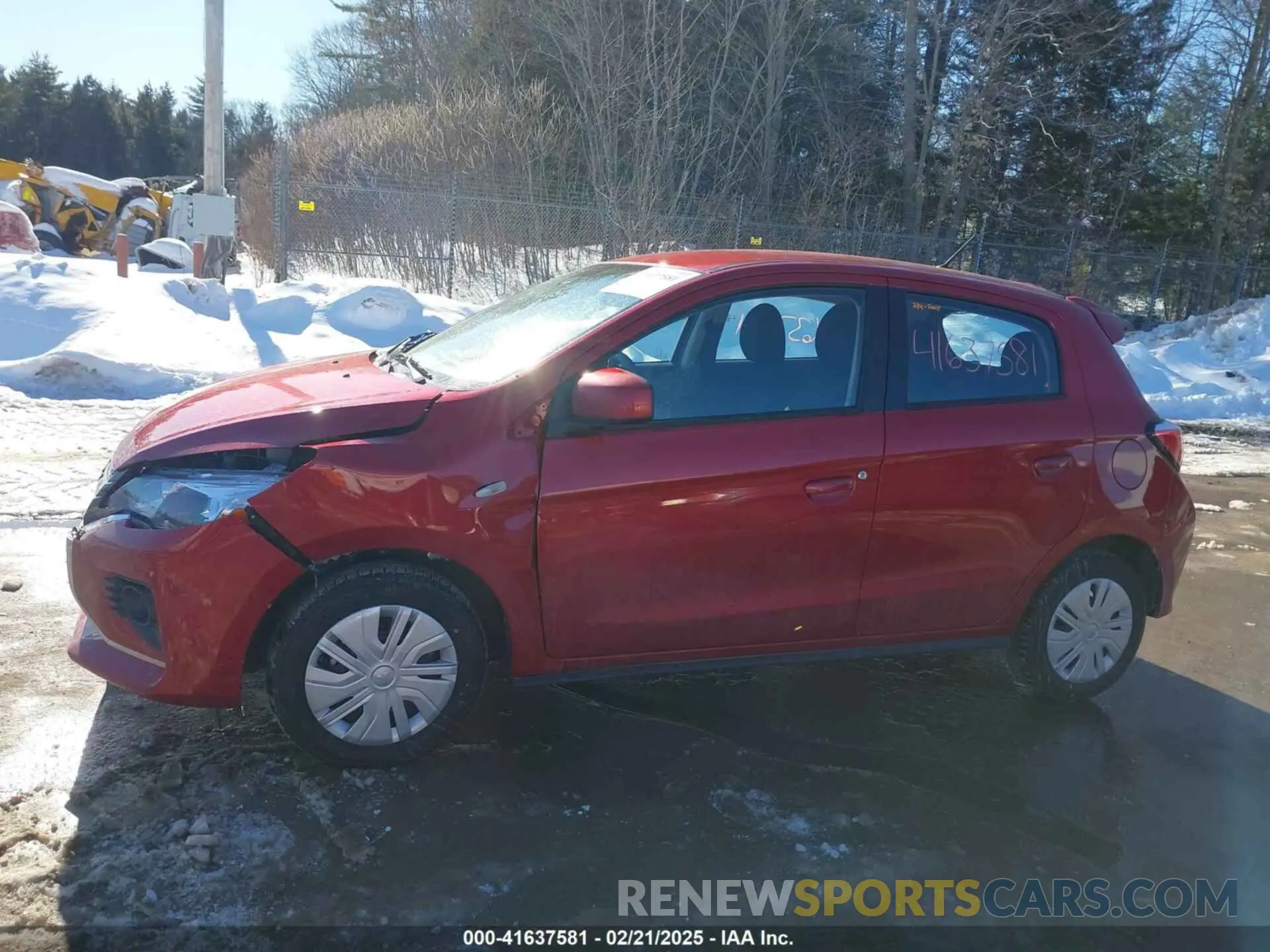 14 fotografías del automóvil dañado ML32AUHJ5RH020790 MITSUBISHI MIRAGE 2024