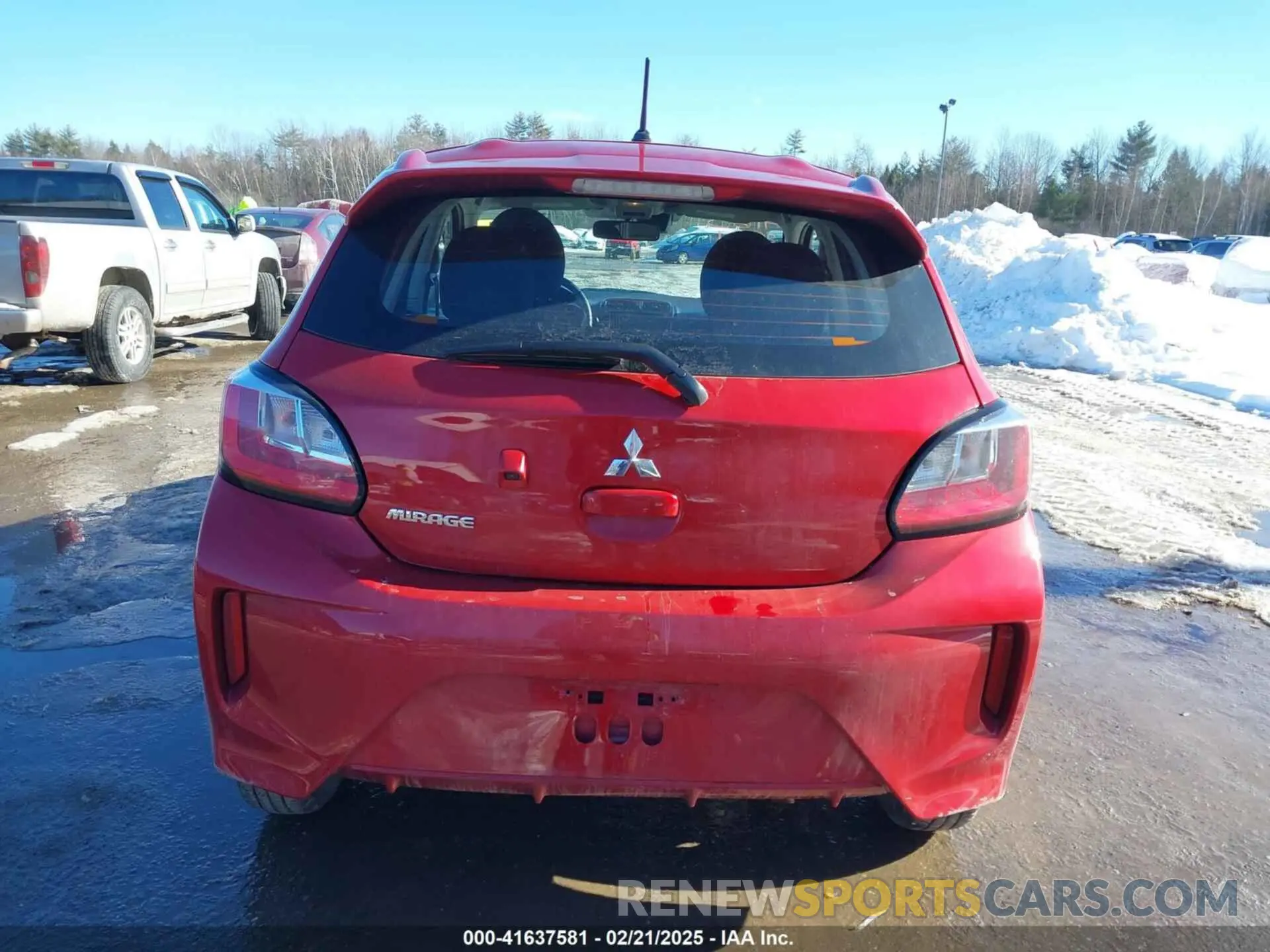 16 fotografías del automóvil dañado ML32AUHJ5RH020790 MITSUBISHI MIRAGE 2024