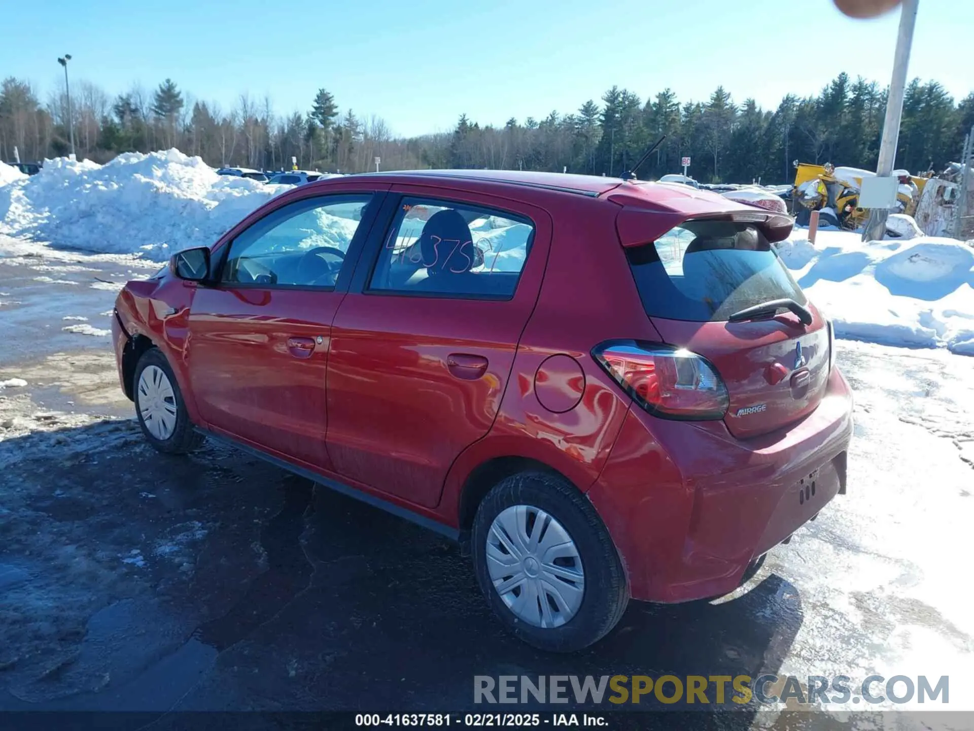 3 fotografías del automóvil dañado ML32AUHJ5RH020790 MITSUBISHI MIRAGE 2024