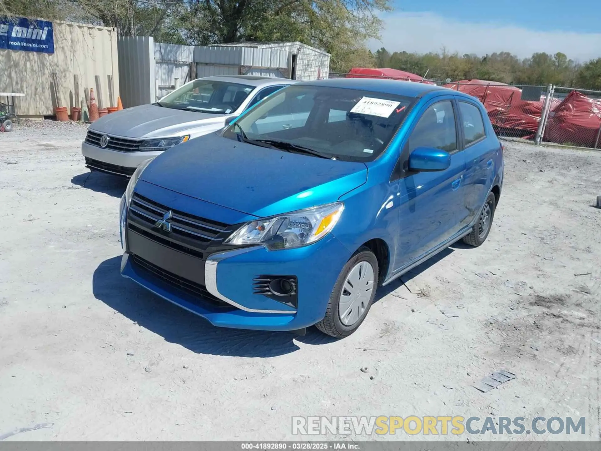 2 fotografías del automóvil dañado ML32AUHJ5RH020983 MITSUBISHI MIRAGE 2024
