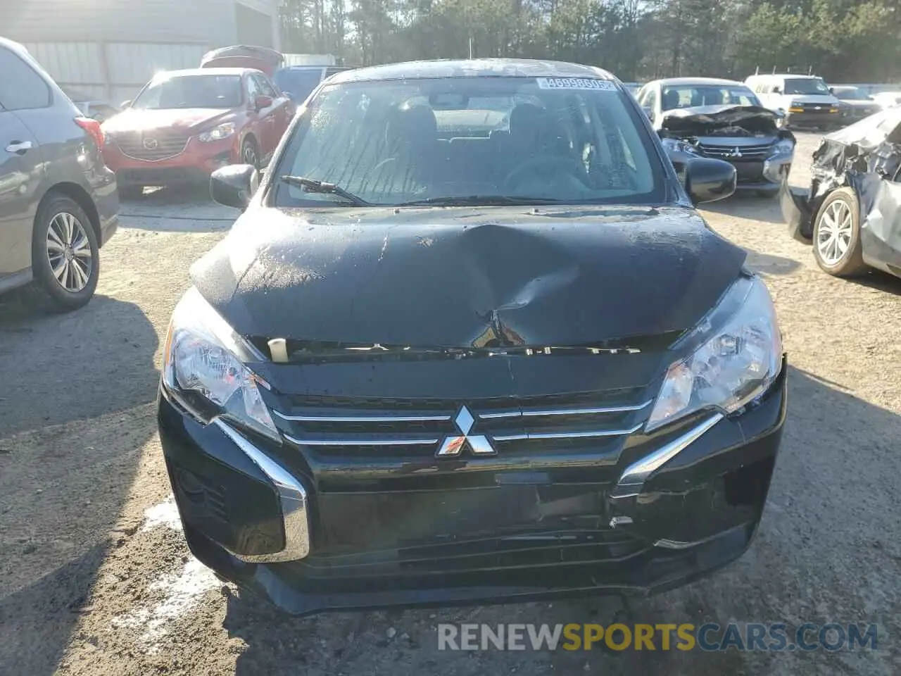 5 fotografías del automóvil dañado ML32AUHJ5RH022622 MITSUBISHI MIRAGE 2024