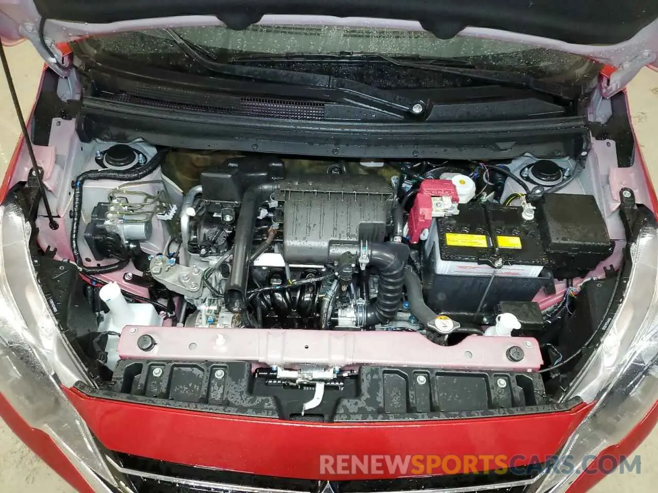 11 fotografías del automóvil dañado ML32AUHJ5RH034401 MITSUBISHI MIRAGE 2024