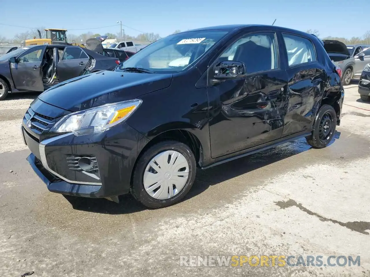 1 fotografías del automóvil dañado ML32AUHJ5RH036861 MITSUBISHI MIRAGE 2024