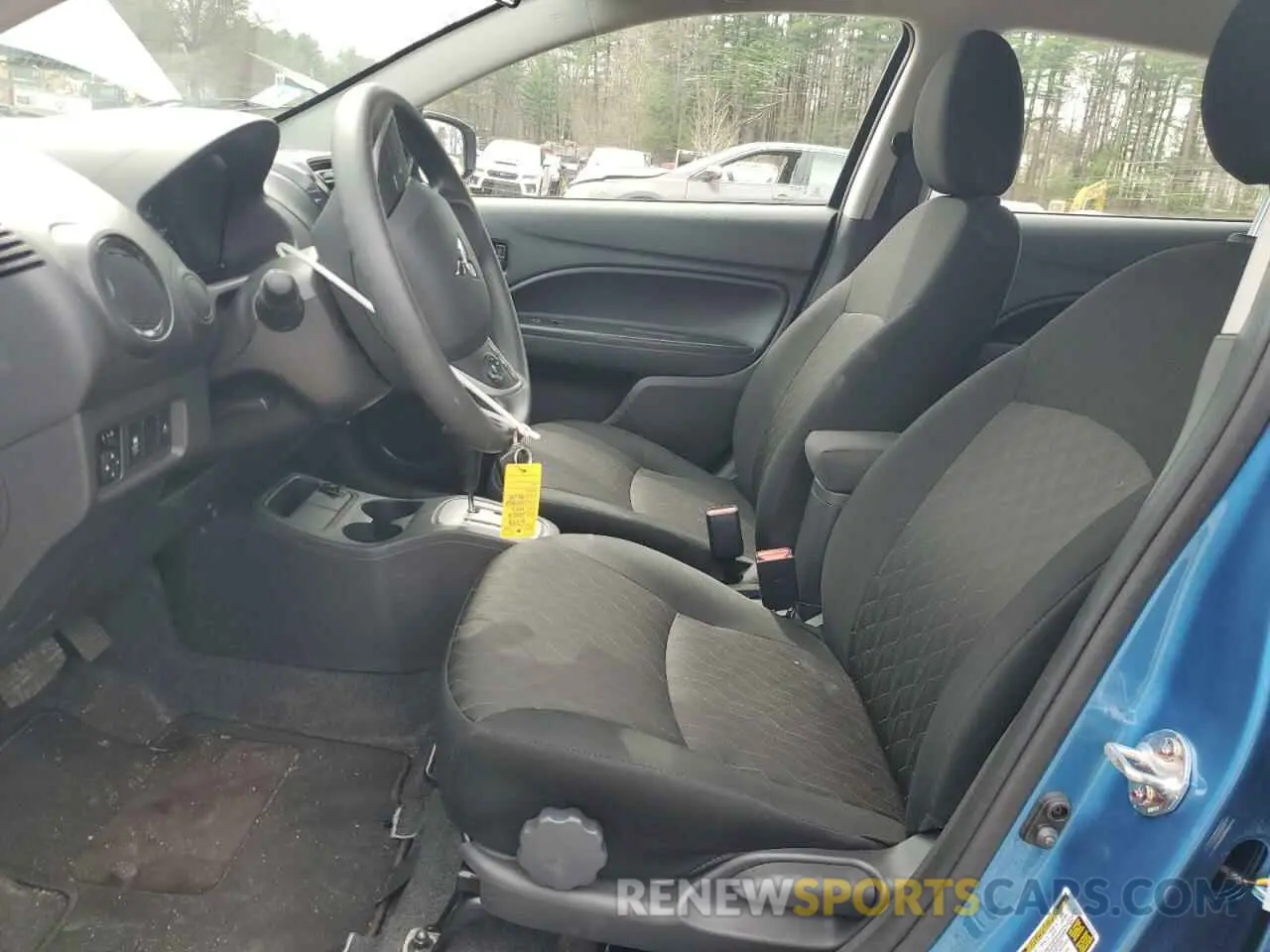 7 fotografías del automóvil dañado ML32AUHJ6RH000242 MITSUBISHI MIRAGE 2024