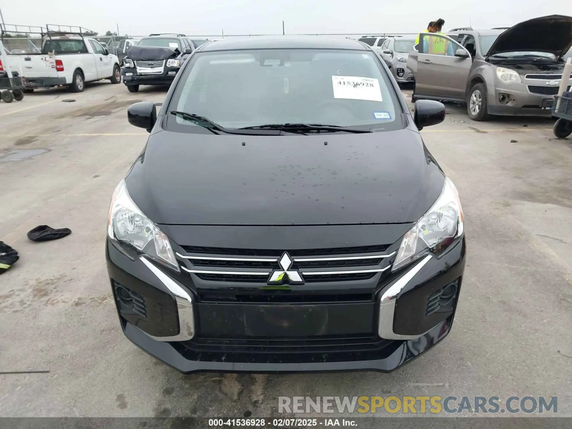12 fotografías del automóvil dañado ML32AUHJ6RH005196 MITSUBISHI MIRAGE 2024