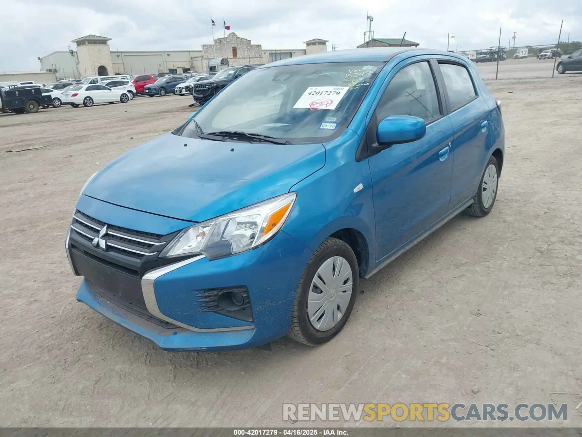 2 fotografías del automóvil dañado ML32AUHJ6RH009264 MITSUBISHI MIRAGE 2024