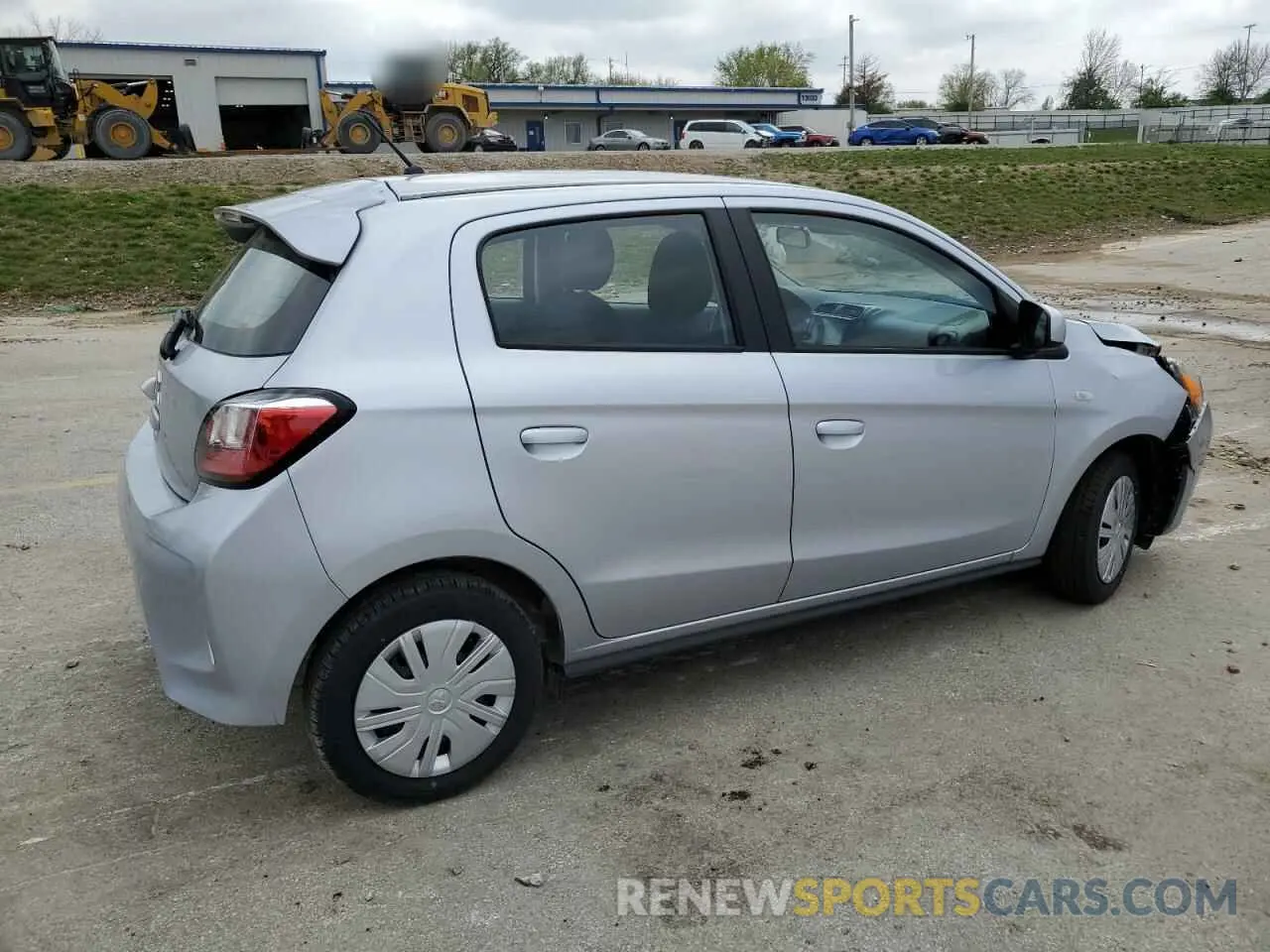 3 fotografías del automóvil dañado ML32AUHJ6RH020717 MITSUBISHI MIRAGE 2024