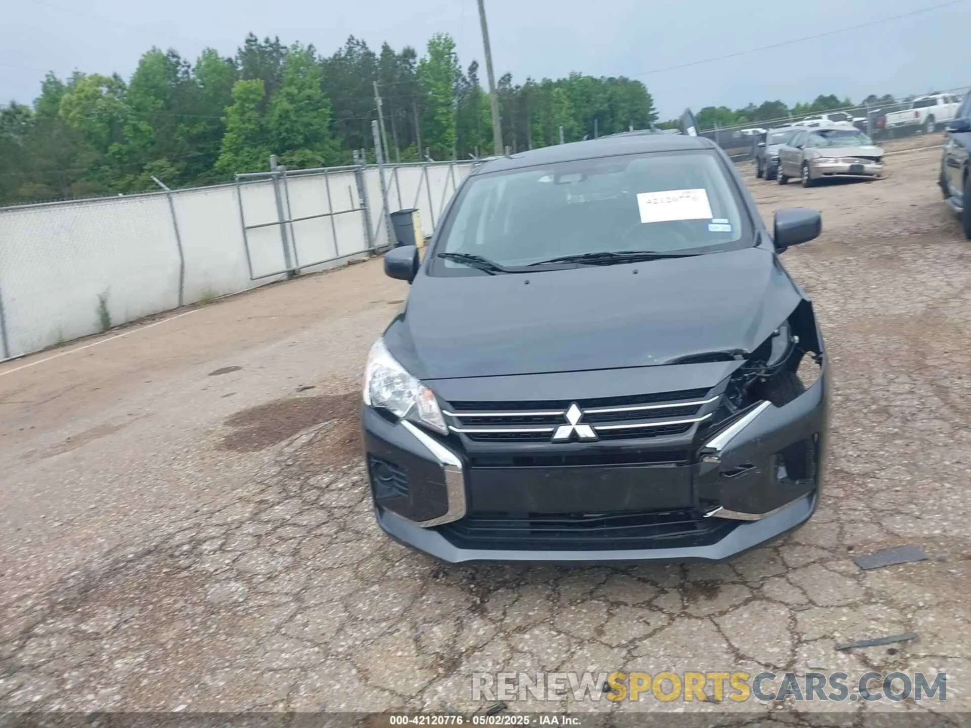 12 fotografías del automóvil dañado ML32AUHJ6RH022760 MITSUBISHI MIRAGE 2024
