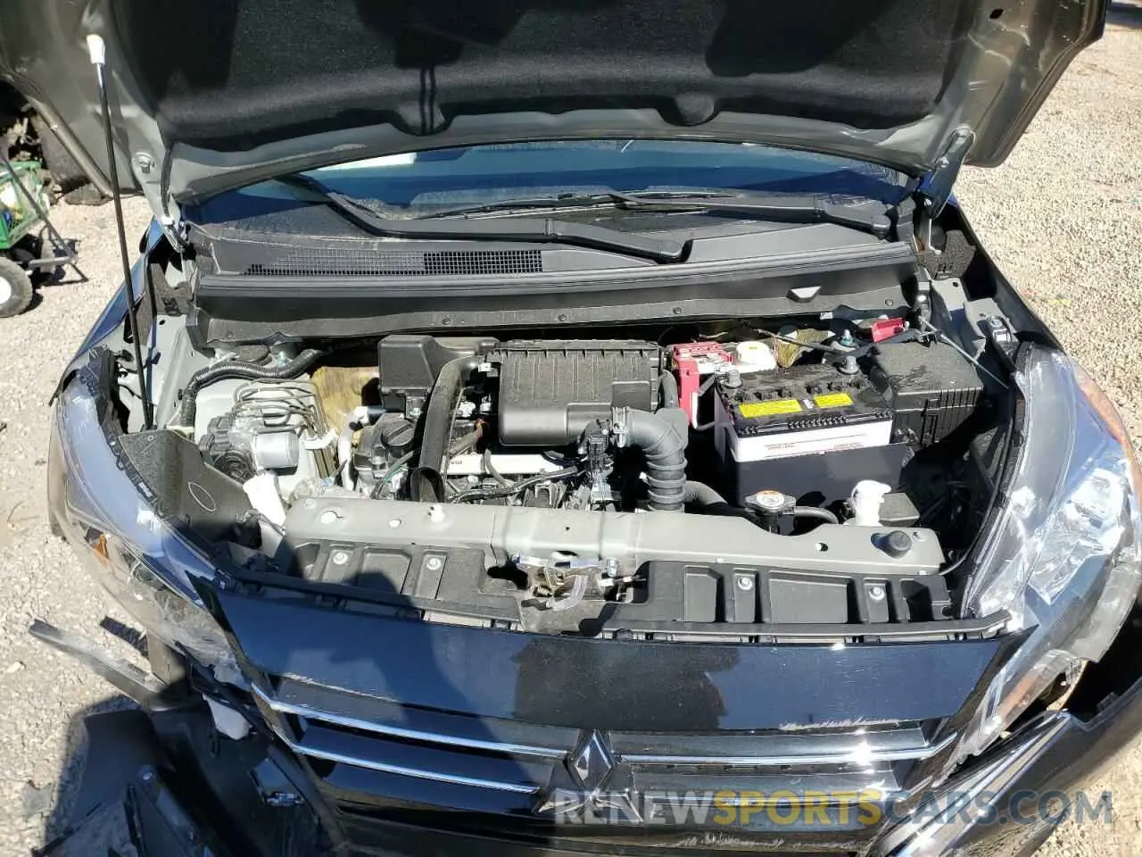 11 fotografías del automóvil dañado ML32AUHJ6RH023262 MITSUBISHI MIRAGE 2024