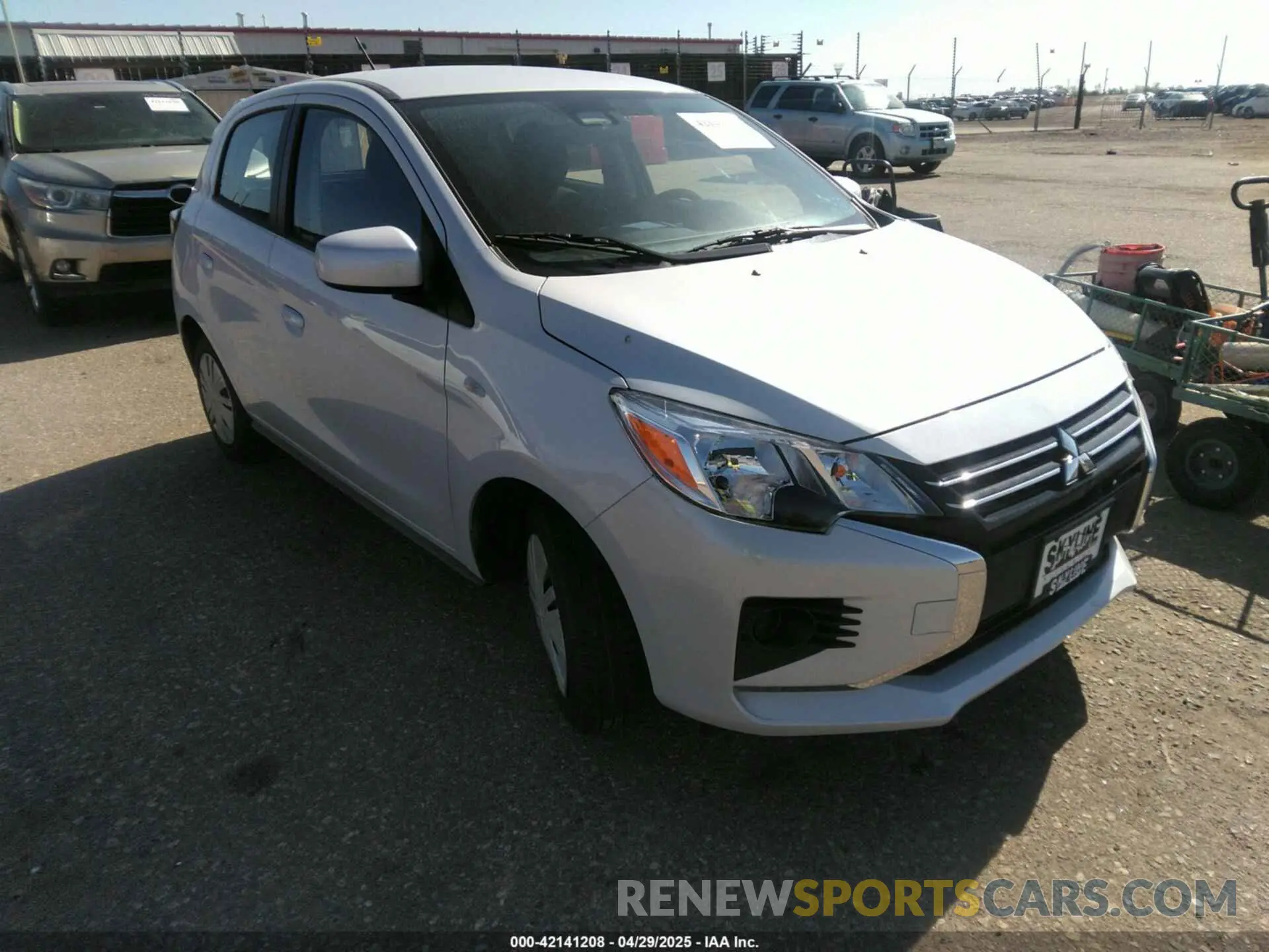 1 fotografías del automóvil dañado ML32AUHJ6RH023987 MITSUBISHI MIRAGE 2024