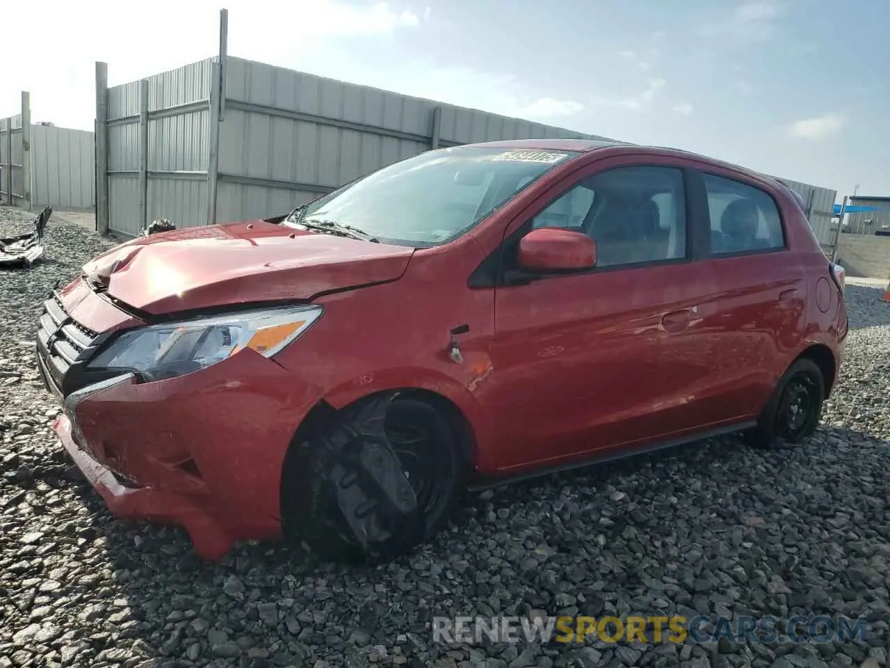 1 fotografías del automóvil dañado ML32AUHJ6RH024833 MITSUBISHI MIRAGE 2024