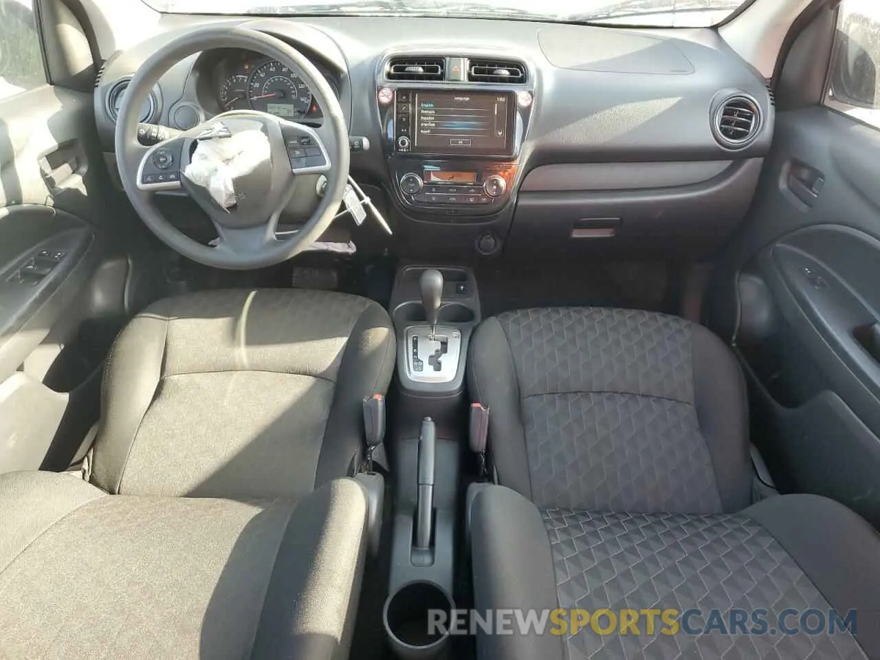 8 fotografías del automóvil dañado ML32AUHJ6RH024833 MITSUBISHI MIRAGE 2024