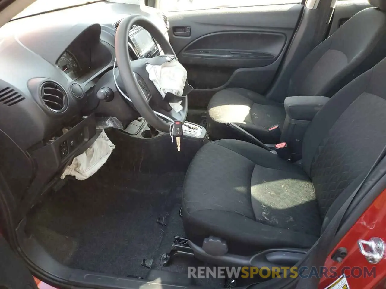 7 fotografías del automóvil dañado ML32AUHJ7RH001786 MITSUBISHI MIRAGE 2024