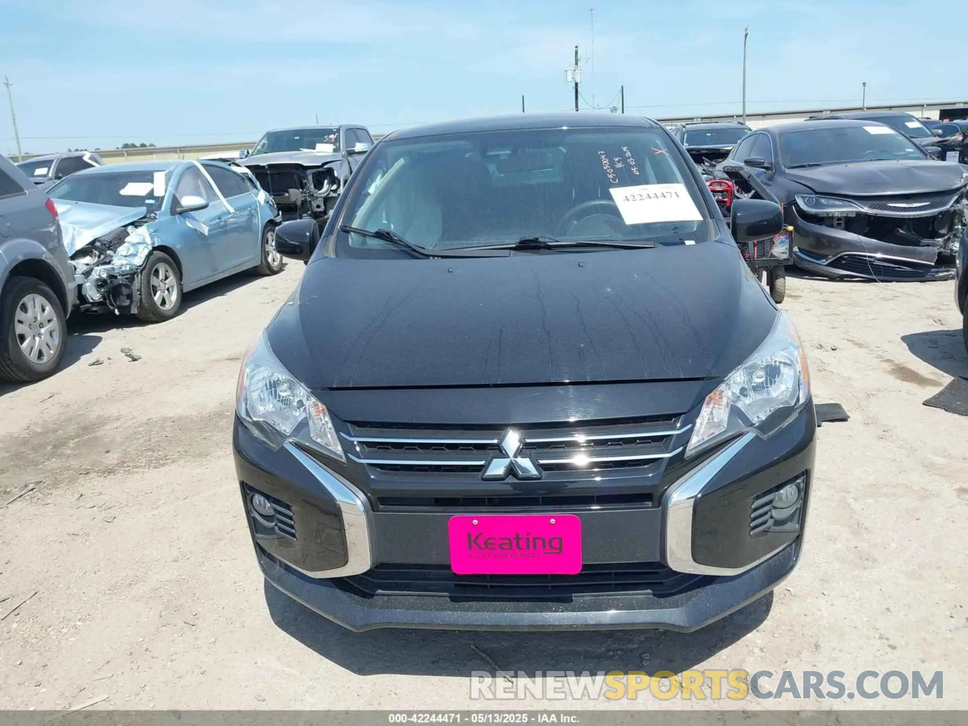 12 fotografías del automóvil dañado ML32AUHJ7RH003831 MITSUBISHI MIRAGE 2024