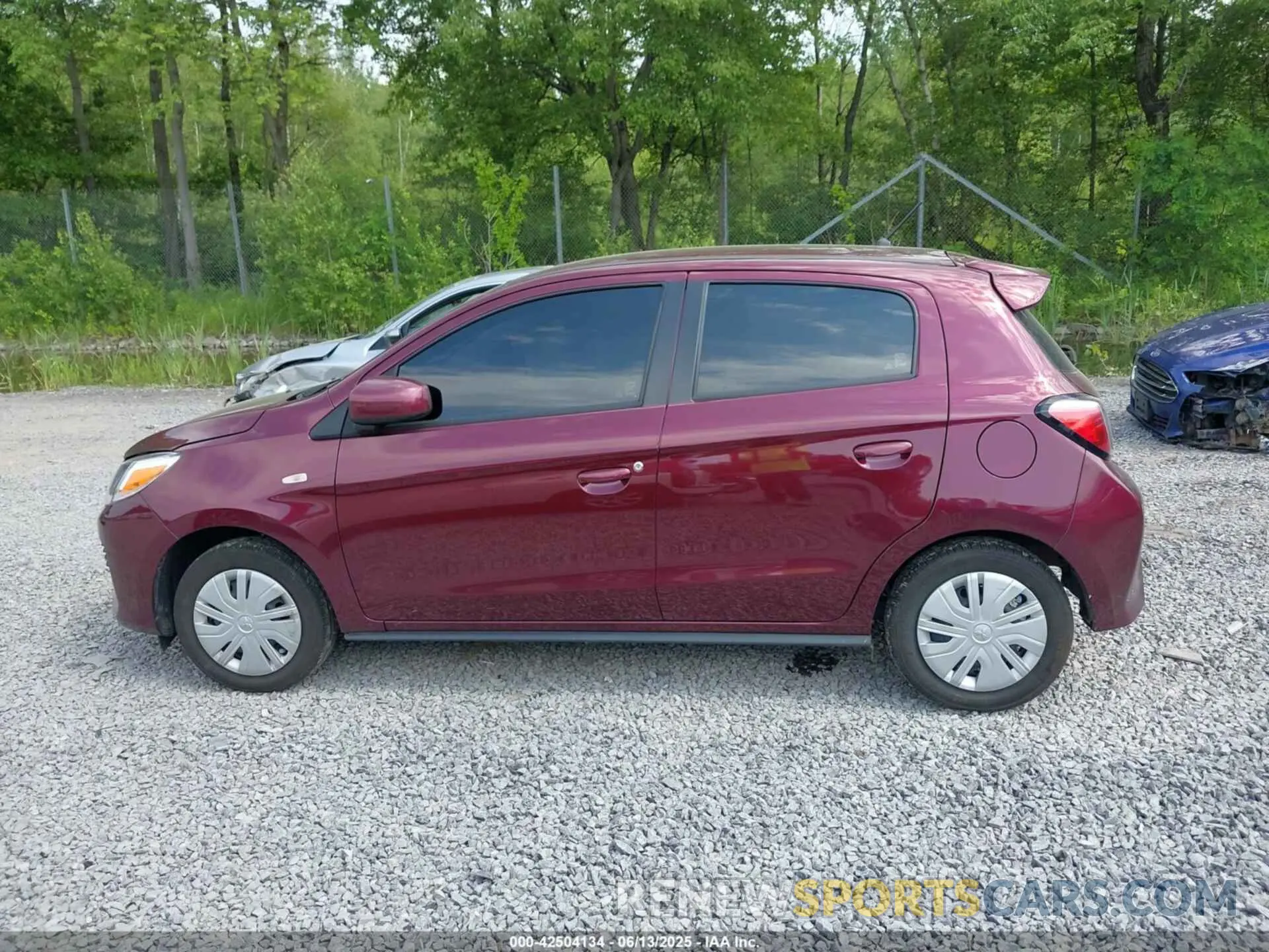 14 fotografías del automóvil dañado ML32AUHJ7RH005305 MITSUBISHI MIRAGE 2024