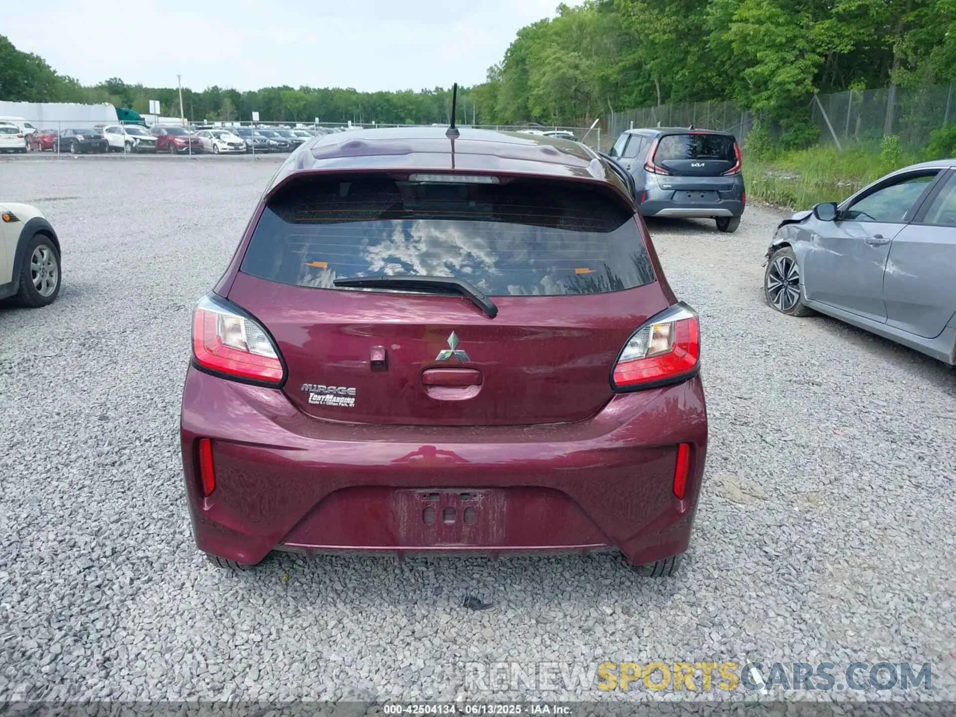 16 fotografías del automóvil dañado ML32AUHJ7RH005305 MITSUBISHI MIRAGE 2024
