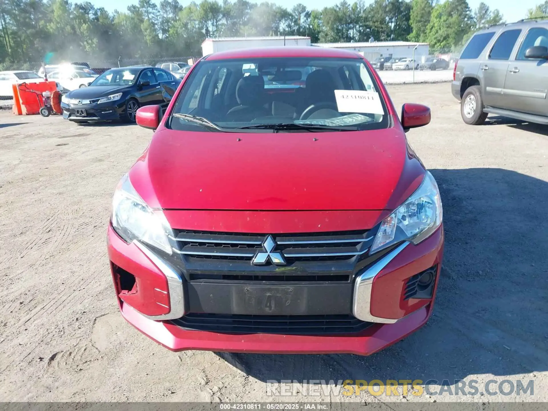 12 fotografías del automóvil dañado ML32AUHJ7RH006826 MITSUBISHI MIRAGE 2024