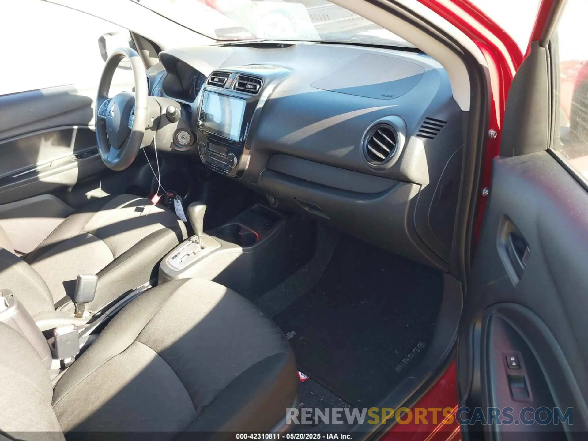 5 fotografías del automóvil dañado ML32AUHJ7RH006826 MITSUBISHI MIRAGE 2024