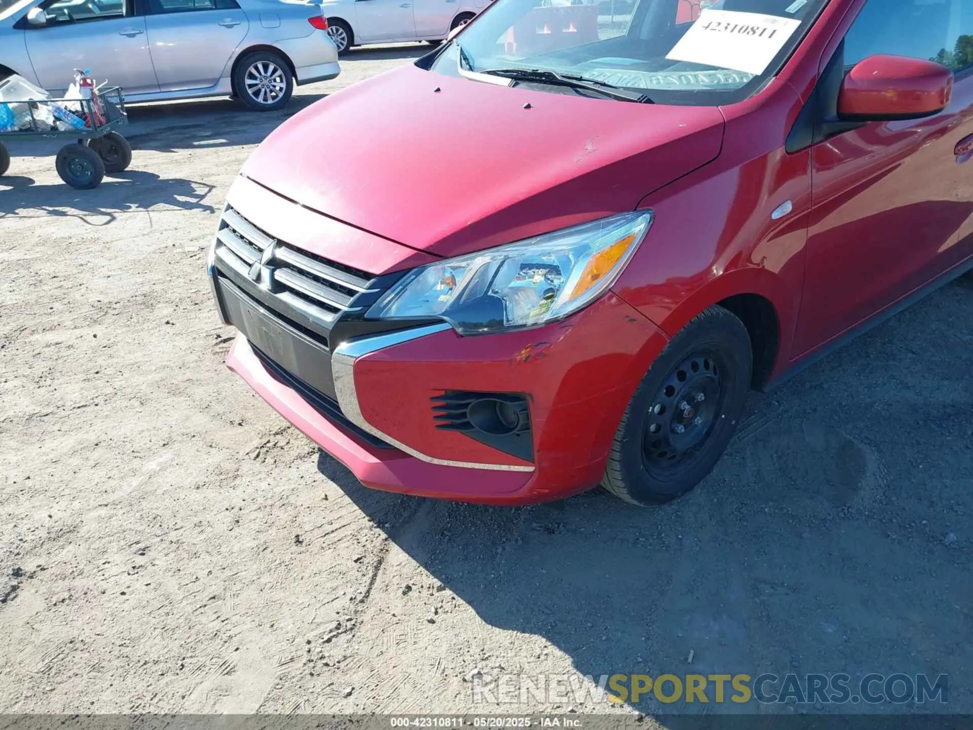 6 fotografías del automóvil dañado ML32AUHJ7RH006826 MITSUBISHI MIRAGE 2024