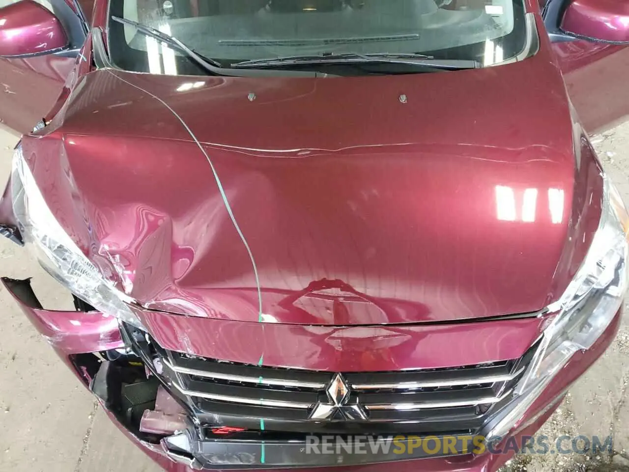 11 fotografías del automóvil dañado ML32AUHJ7RH010035 MITSUBISHI MIRAGE 2024