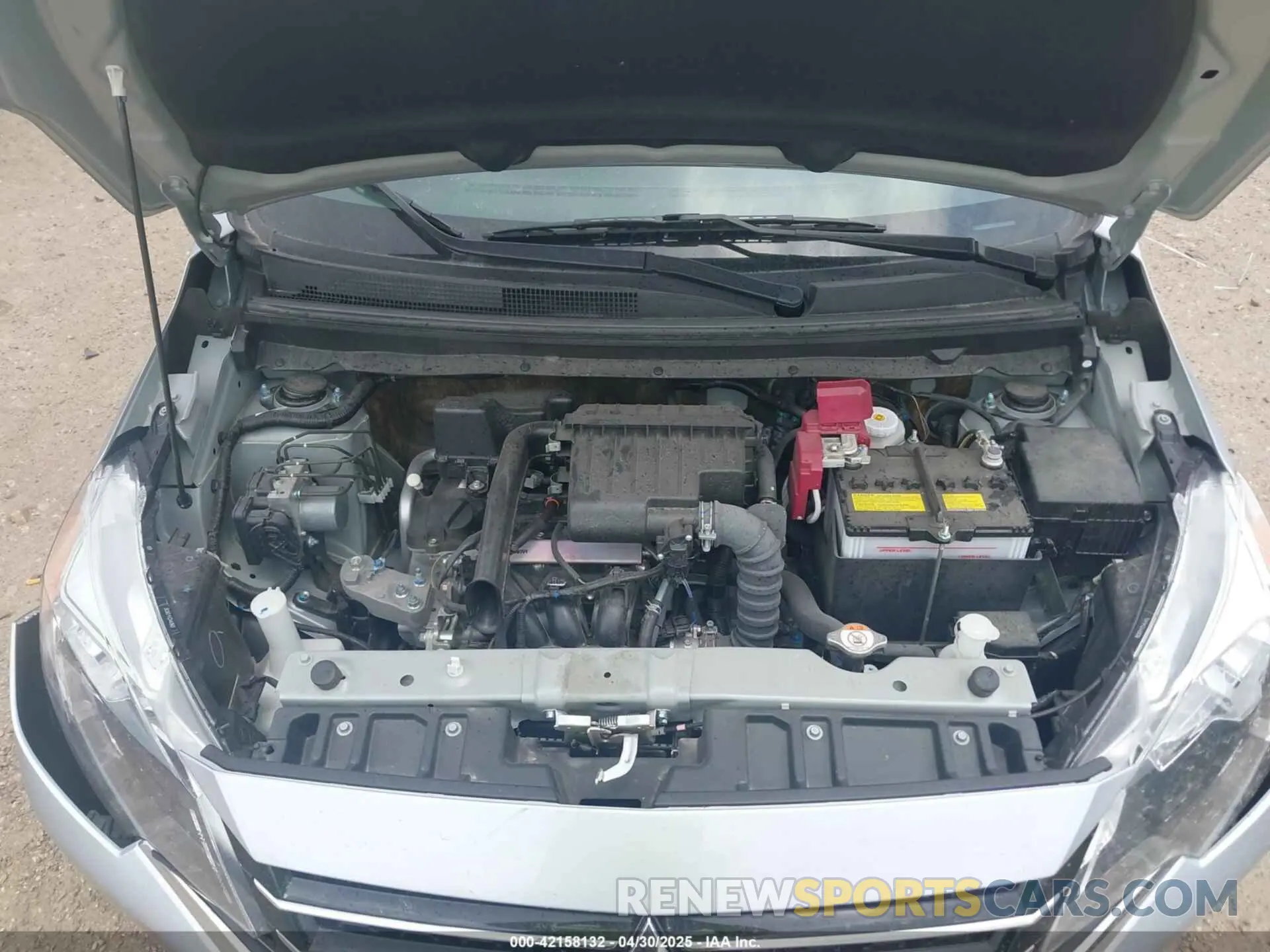 10 fotografías del automóvil dañado ML32AUHJ7RH017082 MITSUBISHI MIRAGE 2024