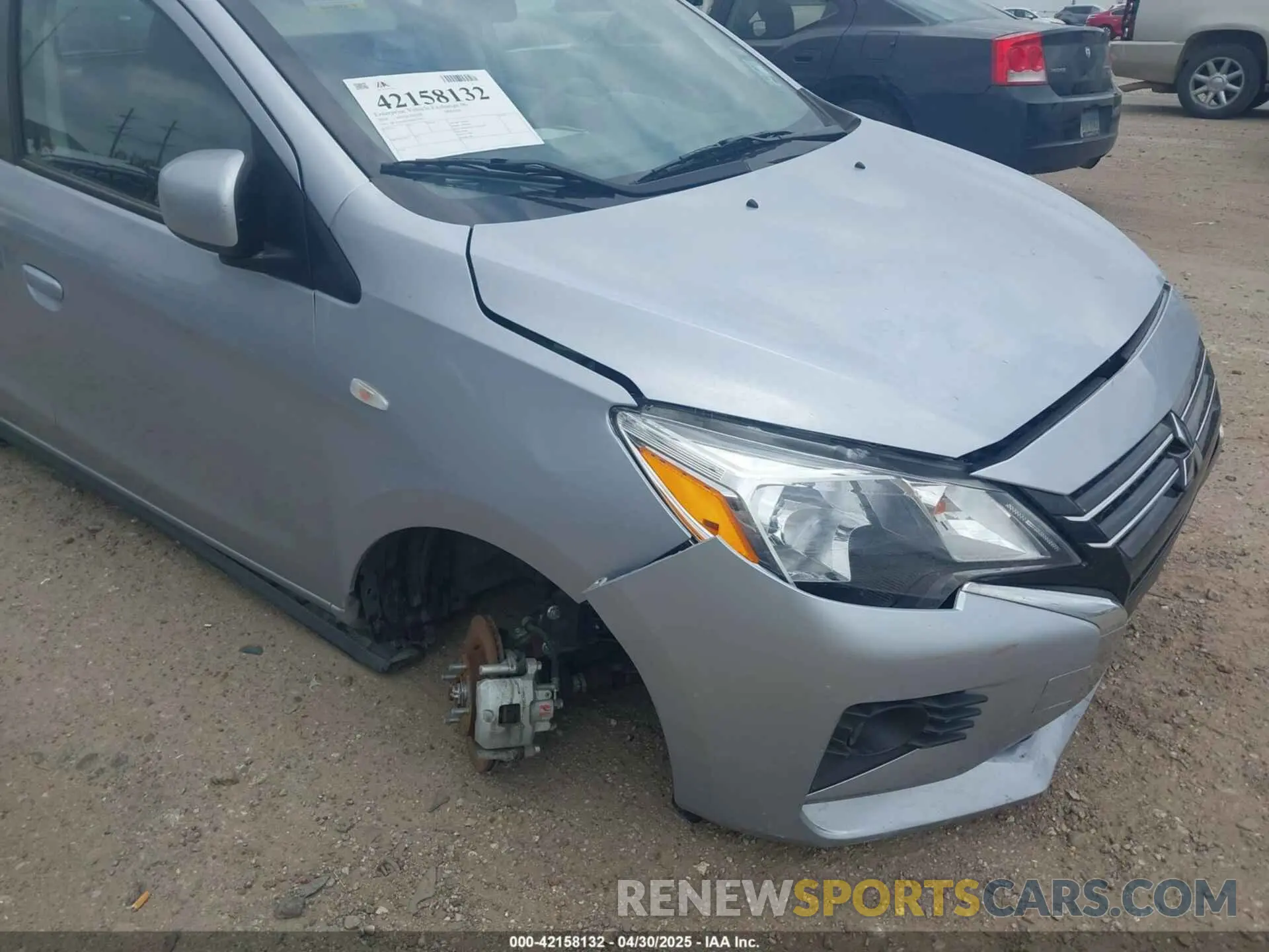 6 fotografías del automóvil dañado ML32AUHJ7RH017082 MITSUBISHI MIRAGE 2024