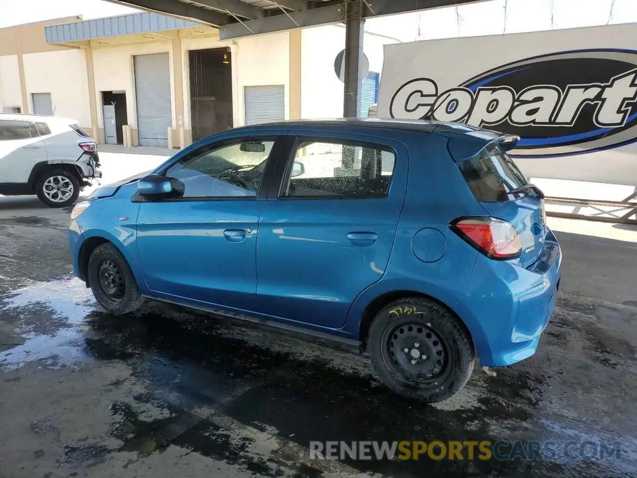 2 fotografías del automóvil dañado ML32AUHJ7RH019463 MITSUBISHI MIRAGE 2024