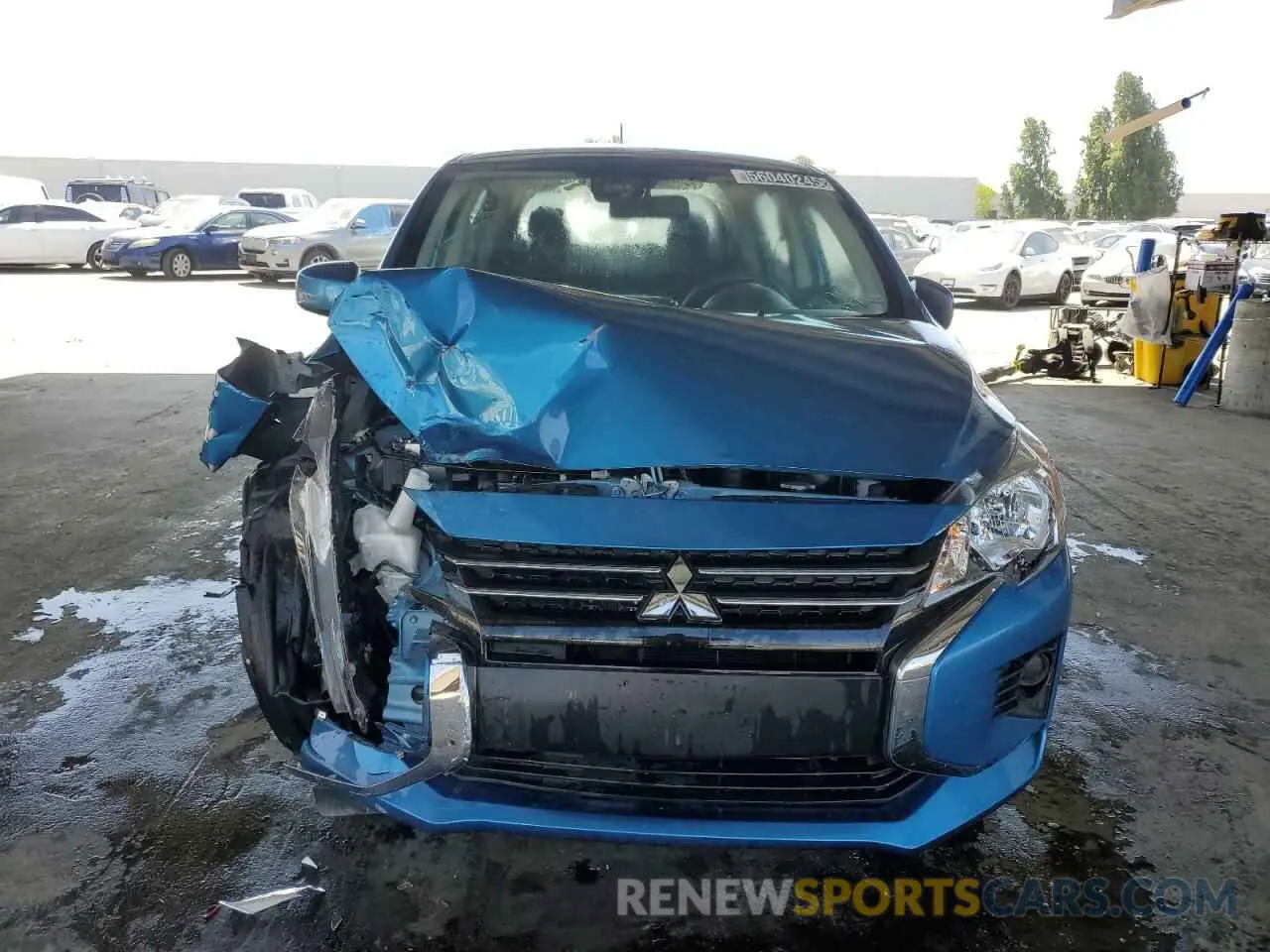 5 fotografías del automóvil dañado ML32AUHJ7RH019463 MITSUBISHI MIRAGE 2024