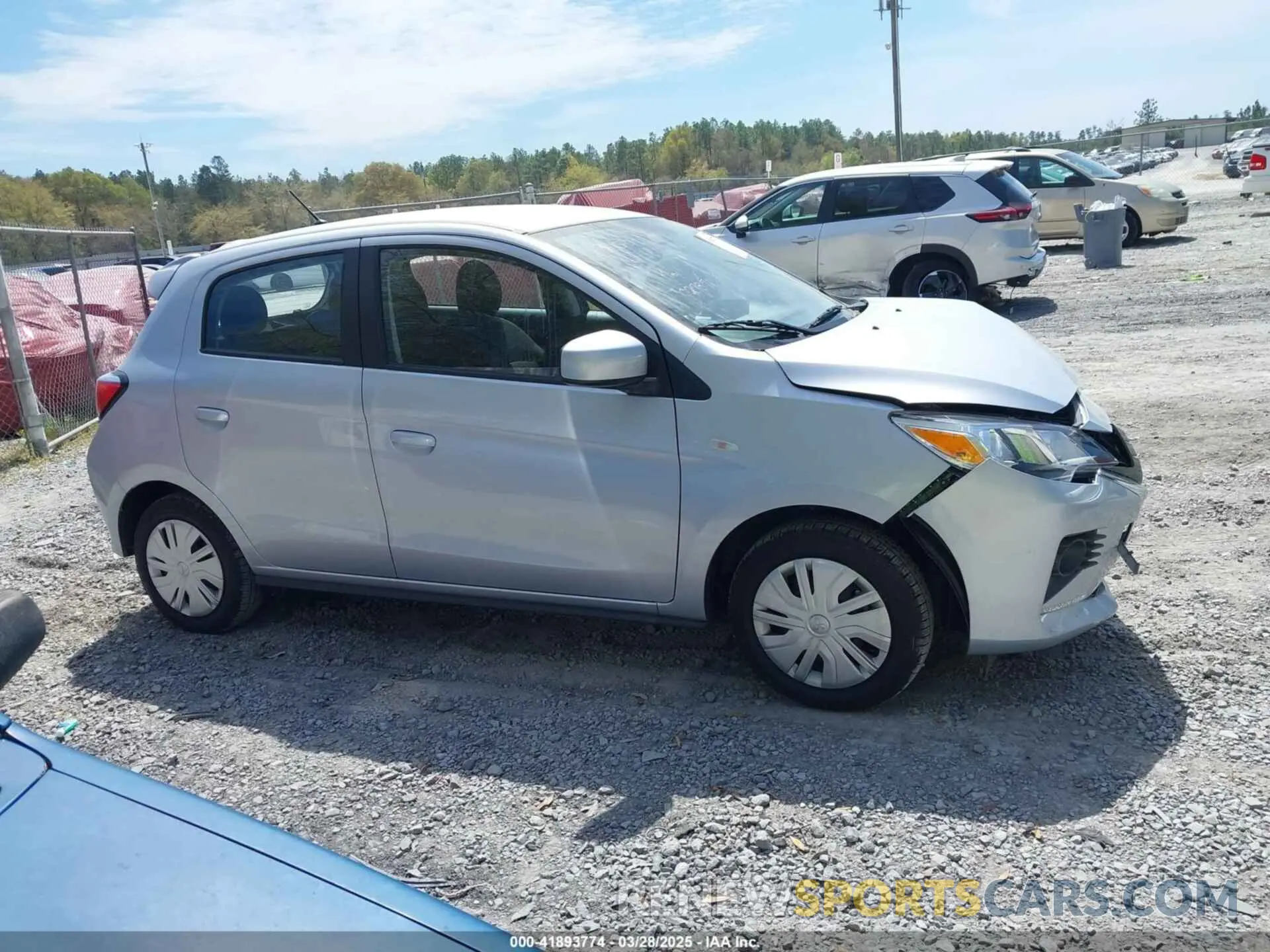 13 fotografías del automóvil dañado ML32AUHJ7RH027871 MITSUBISHI MIRAGE 2024