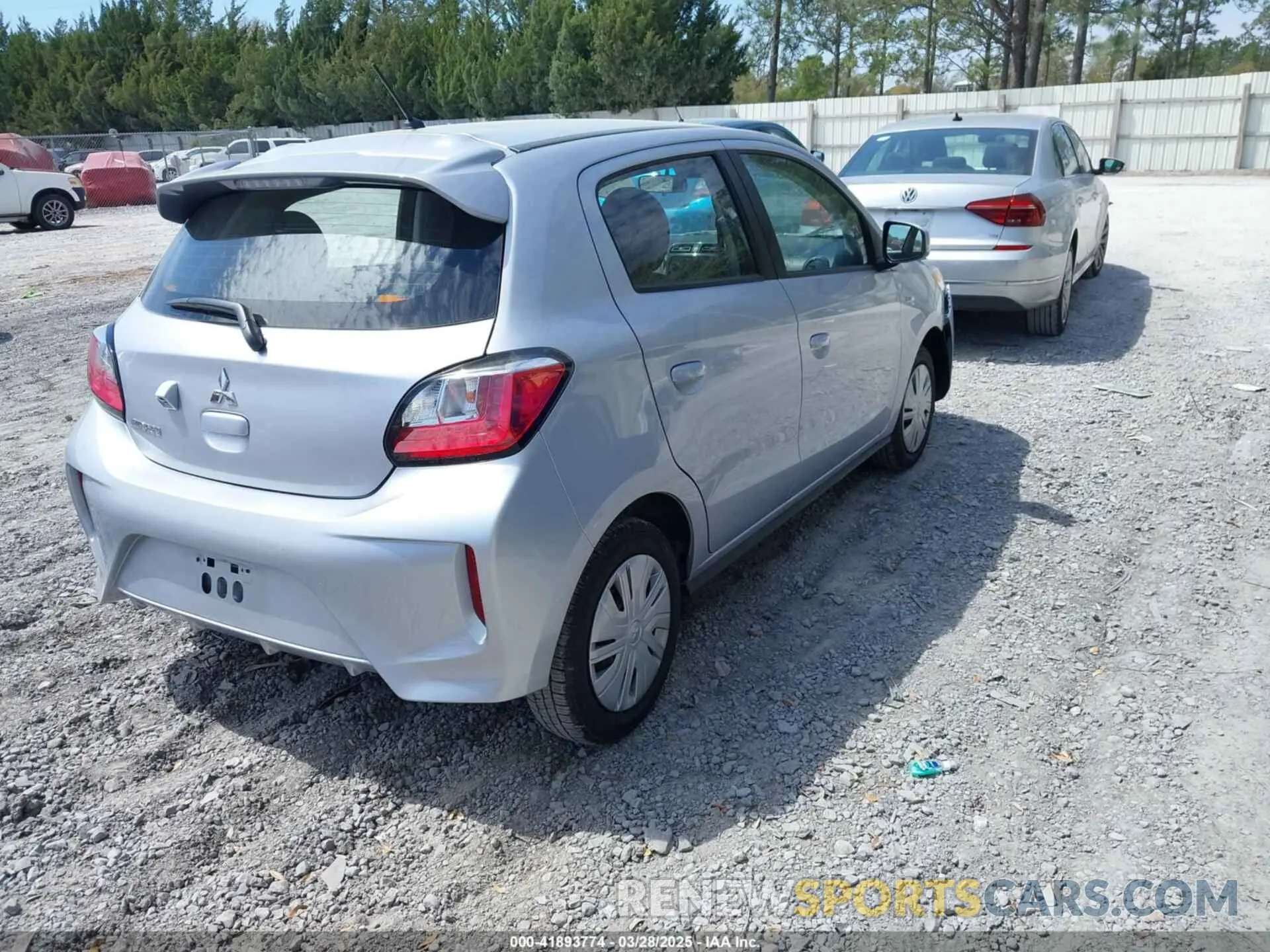 4 fotografías del automóvil dañado ML32AUHJ7RH027871 MITSUBISHI MIRAGE 2024
