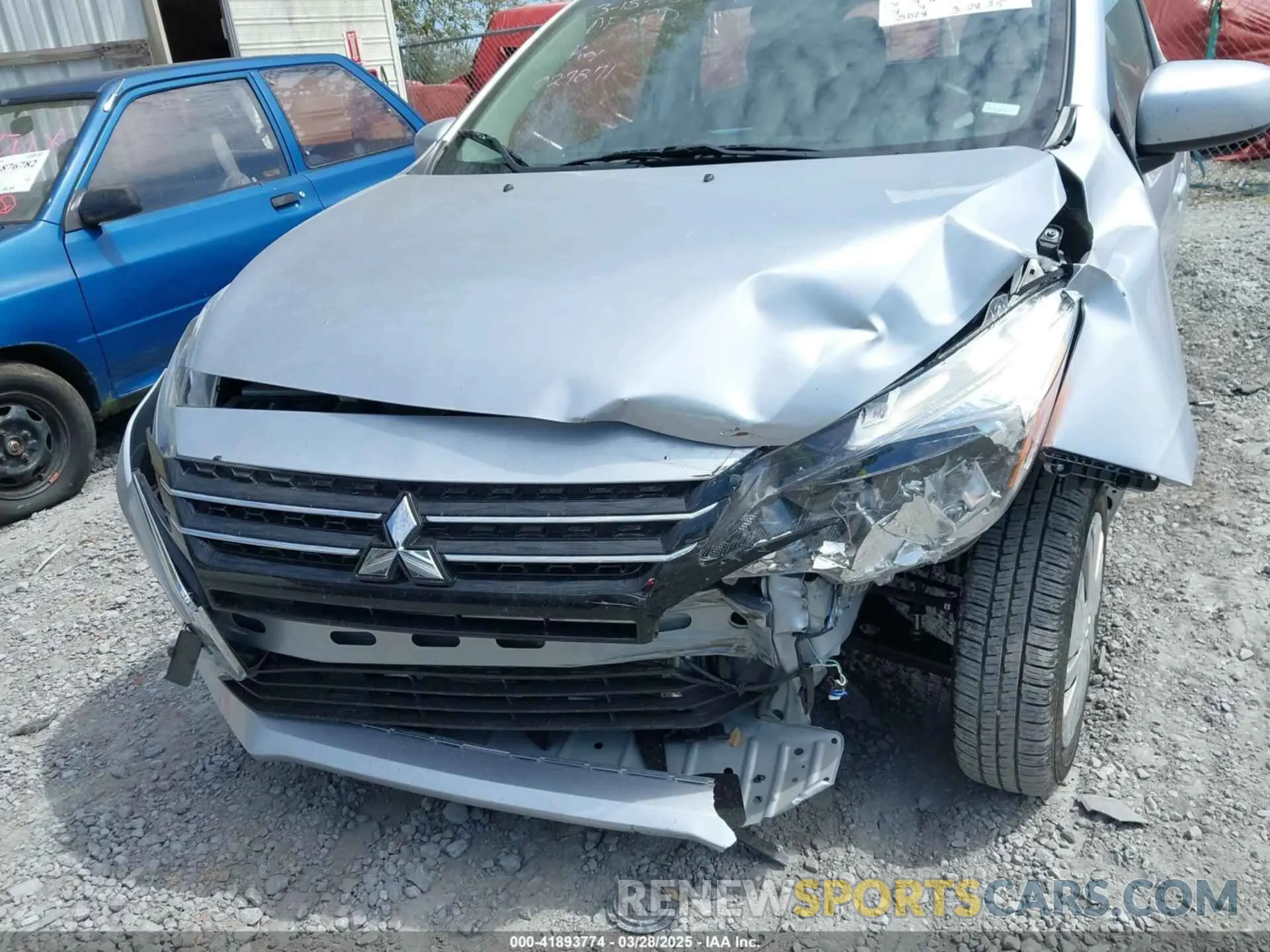6 fotografías del automóvil dañado ML32AUHJ7RH027871 MITSUBISHI MIRAGE 2024