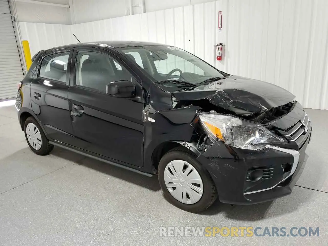 4 fotografías del automóvil dañado ML32AUHJ7RH029152 MITSUBISHI MIRAGE 2024