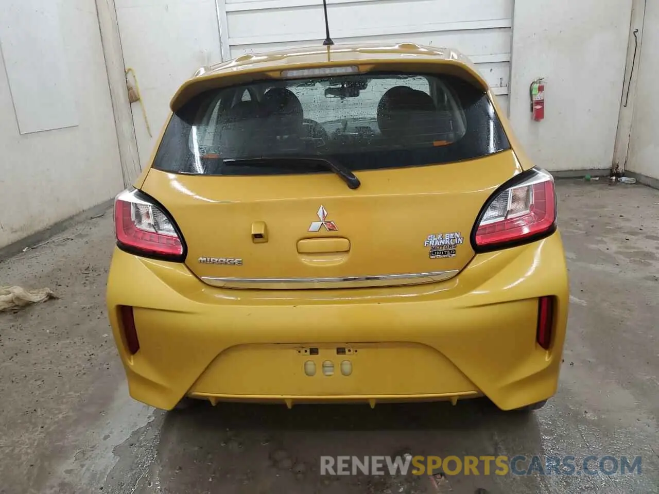 6 fotografías del automóvil dañado ML32AUHJ8RH006608 MITSUBISHI MIRAGE 2024