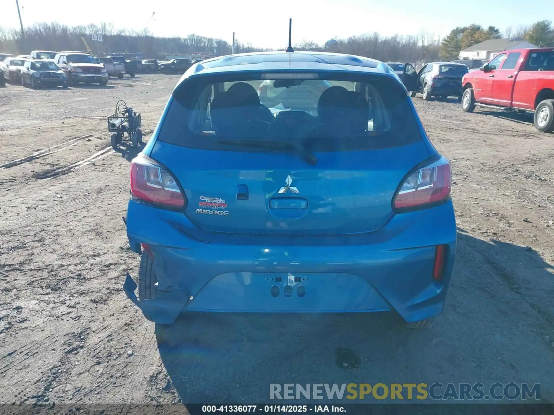 16 fotografías del automóvil dañado ML32AUHJ8RH008858 MITSUBISHI MIRAGE 2024