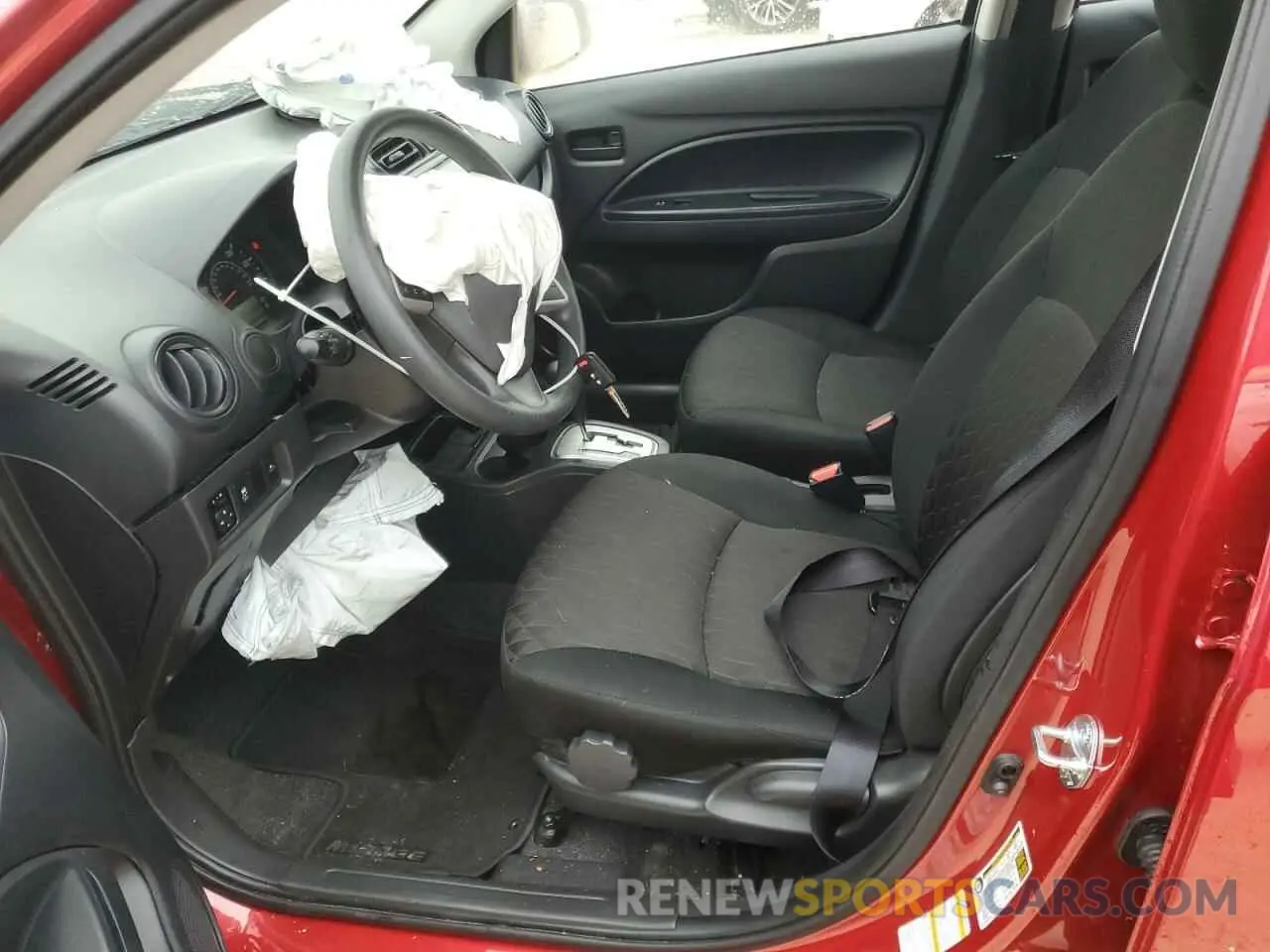 7 fotografías del automóvil dañado ML32AUHJ8RH009816 MITSUBISHI MIRAGE 2024