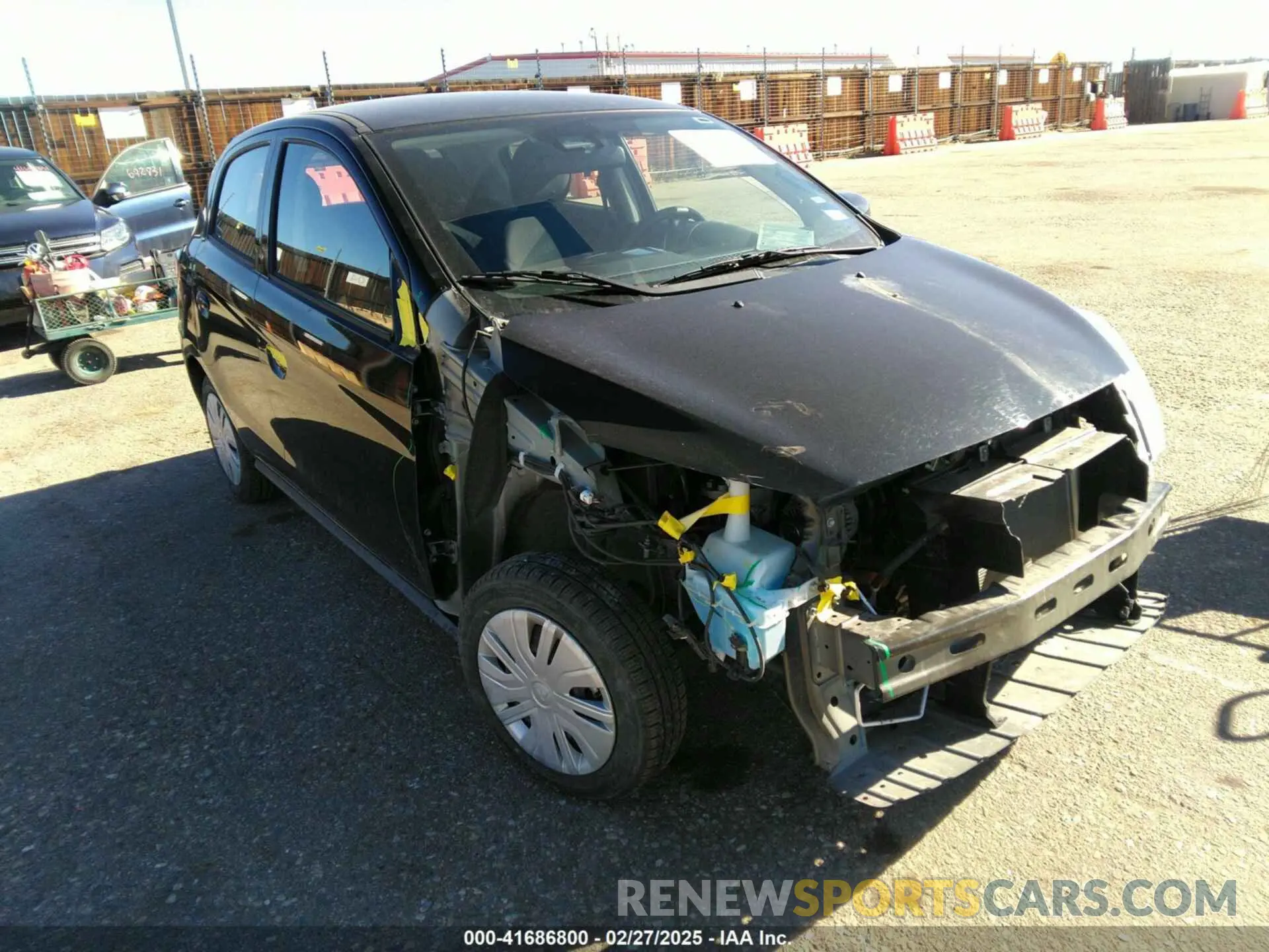 1 fotografías del automóvil dañado ML32AUHJ8RH013185 MITSUBISHI MIRAGE 2024