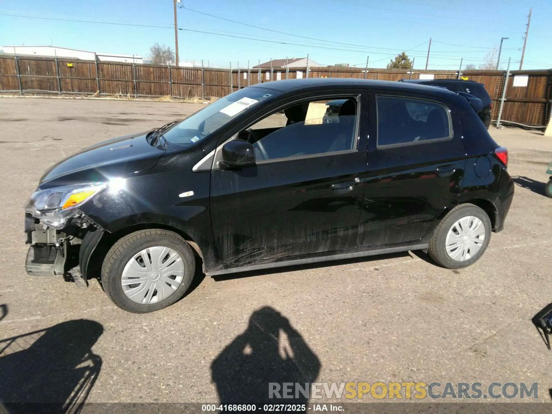 15 fotografías del automóvil dañado ML32AUHJ8RH013185 MITSUBISHI MIRAGE 2024