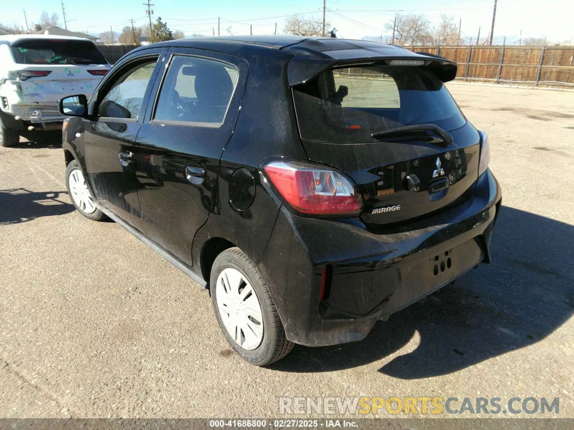 3 fotografías del automóvil dañado ML32AUHJ8RH013185 MITSUBISHI MIRAGE 2024