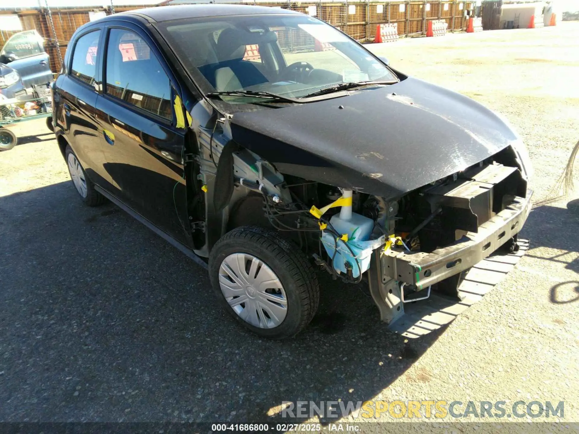 6 fotografías del automóvil dañado ML32AUHJ8RH013185 MITSUBISHI MIRAGE 2024