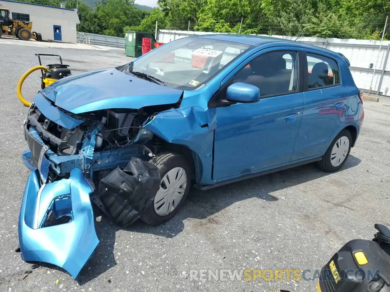 1 fotografías del automóvil dañado ML32AUHJ8RH017169 MITSUBISHI MIRAGE 2024