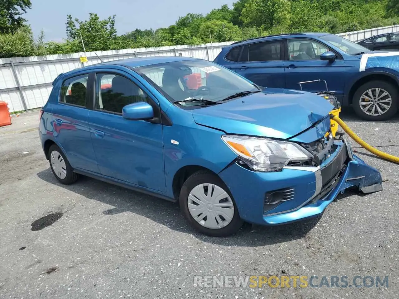 4 fotografías del automóvil dañado ML32AUHJ8RH017169 MITSUBISHI MIRAGE 2024