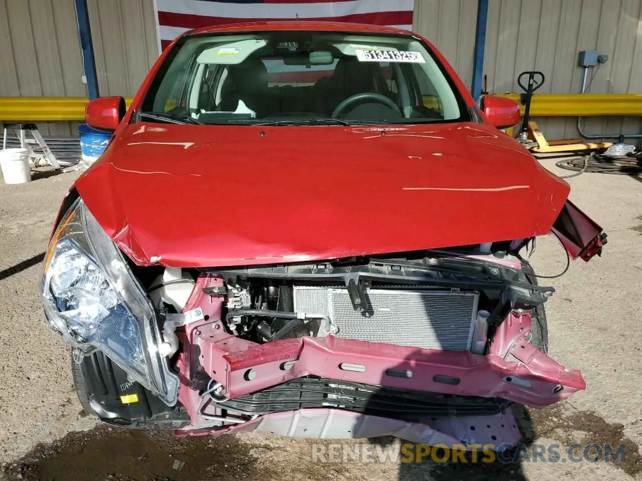 5 fotografías del automóvil dañado ML32AUHJ8RH019066 MITSUBISHI MIRAGE 2024
