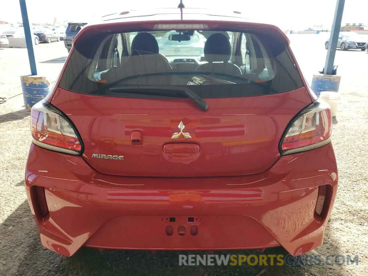 6 fotografías del automóvil dañado ML32AUHJ8RH019066 MITSUBISHI MIRAGE 2024