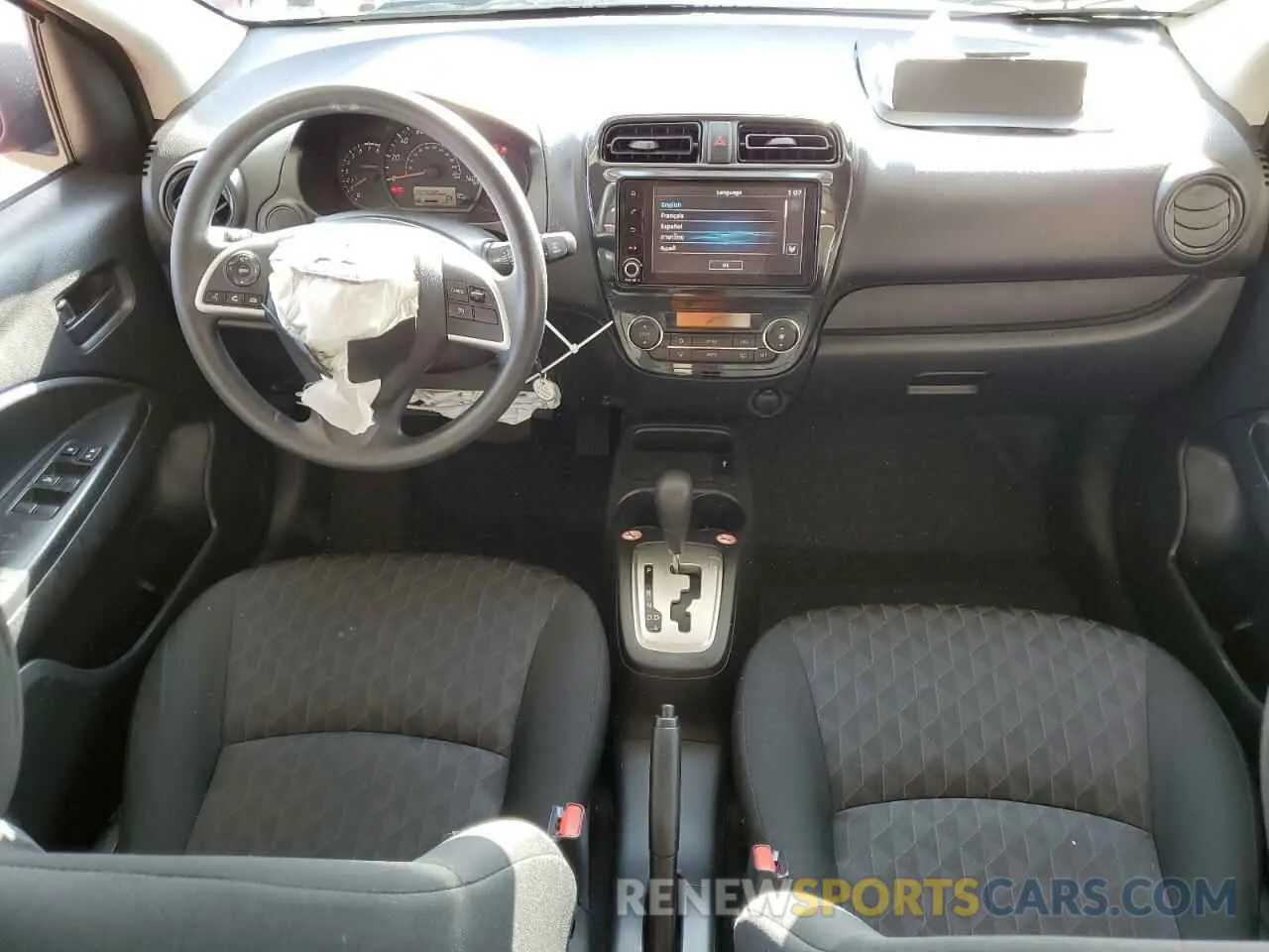 8 fotografías del automóvil dañado ML32AUHJ8RH019066 MITSUBISHI MIRAGE 2024