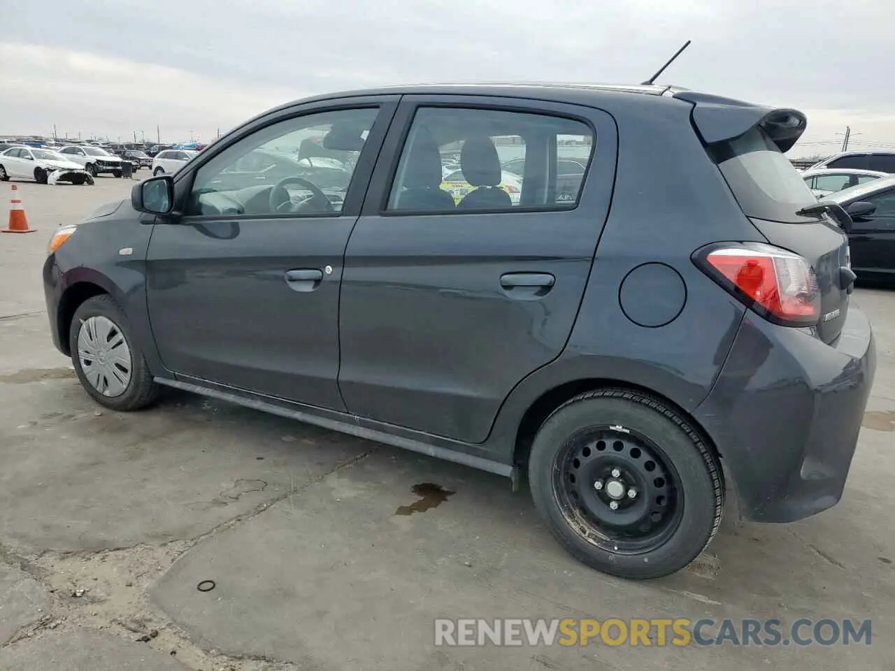 2 fotografías del automóvil dañado ML32AUHJ8RH019794 MITSUBISHI MIRAGE 2024