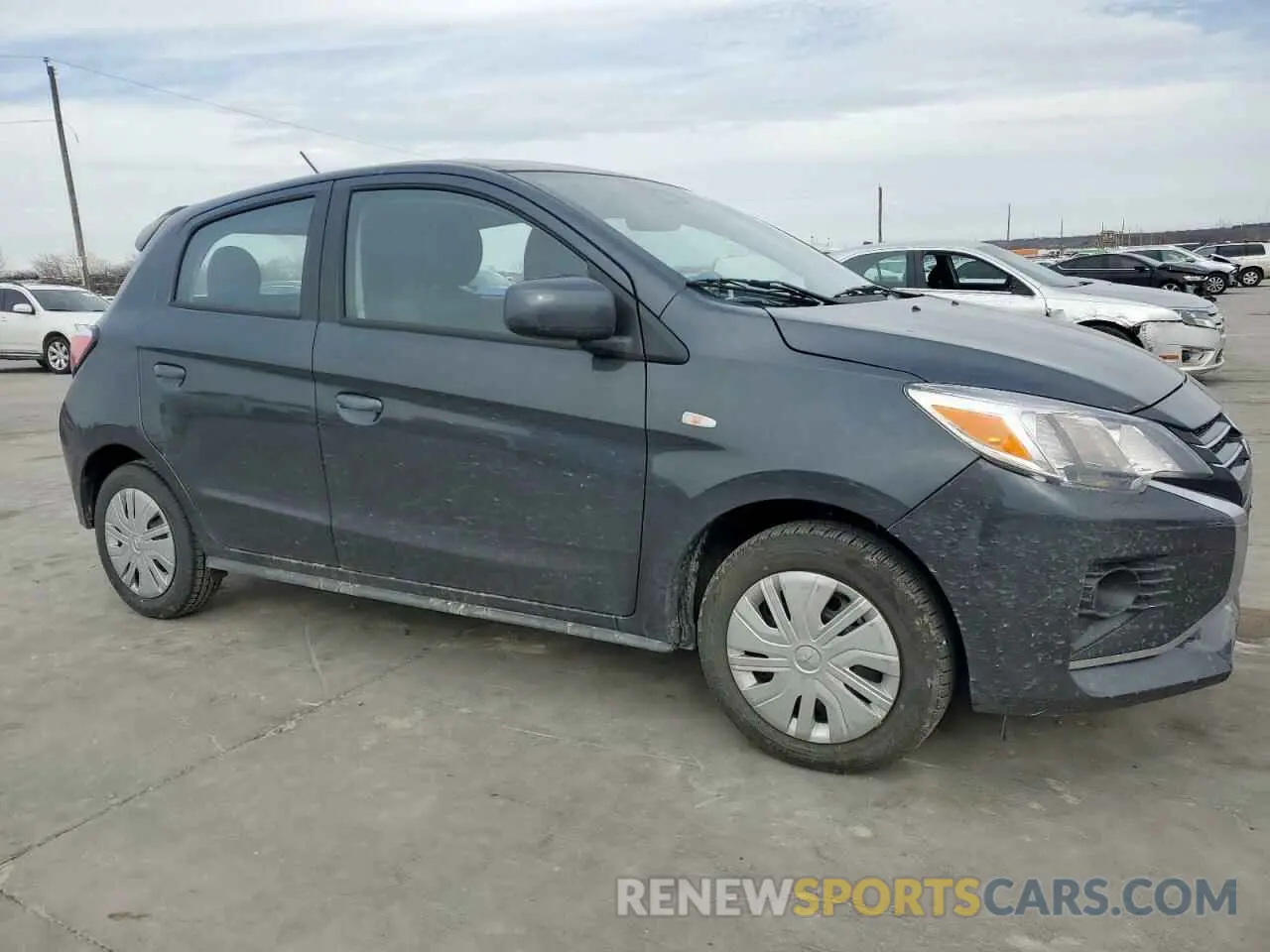 4 fotografías del automóvil dañado ML32AUHJ8RH019794 MITSUBISHI MIRAGE 2024