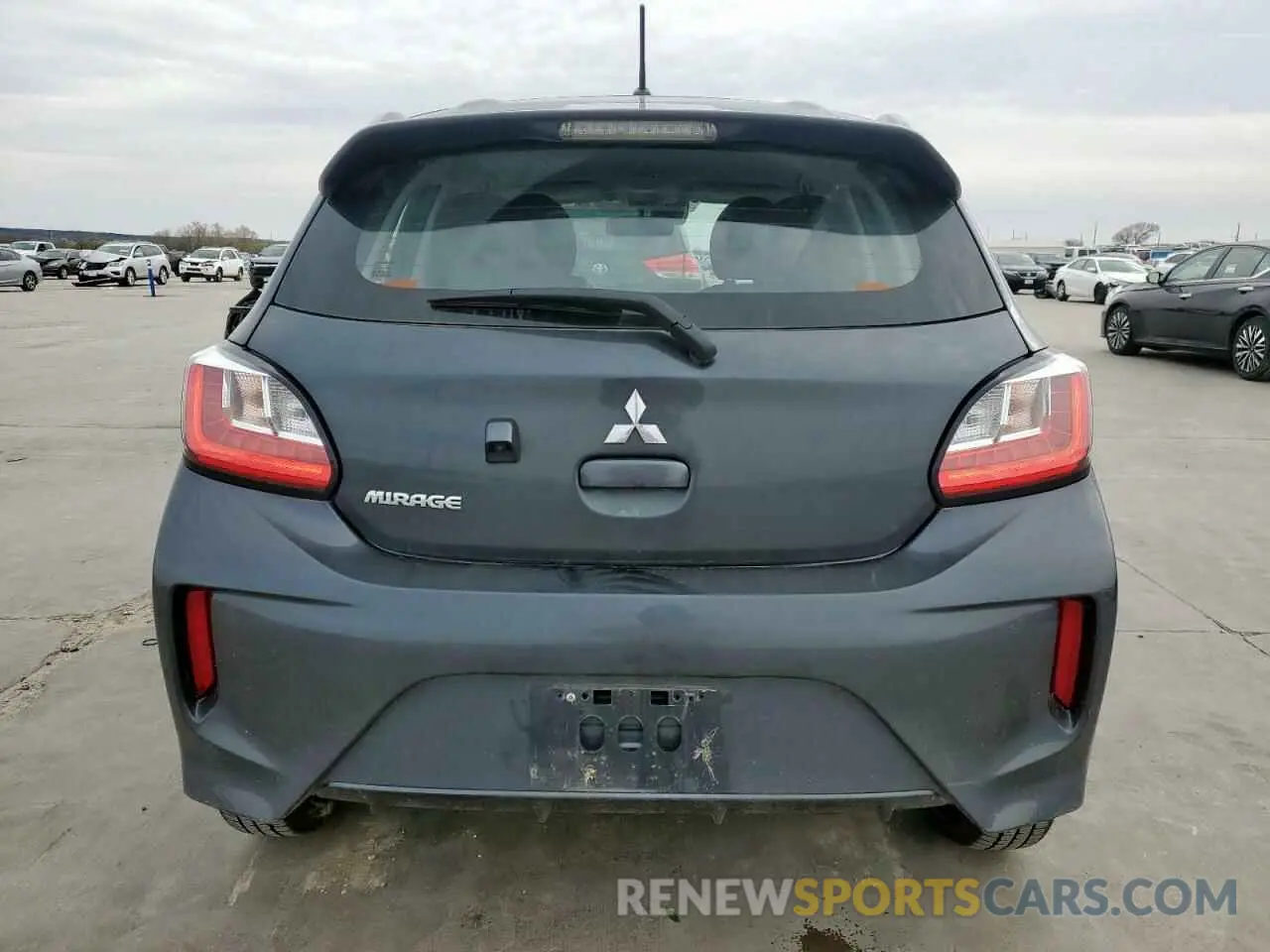 6 fotografías del automóvil dañado ML32AUHJ8RH019794 MITSUBISHI MIRAGE 2024